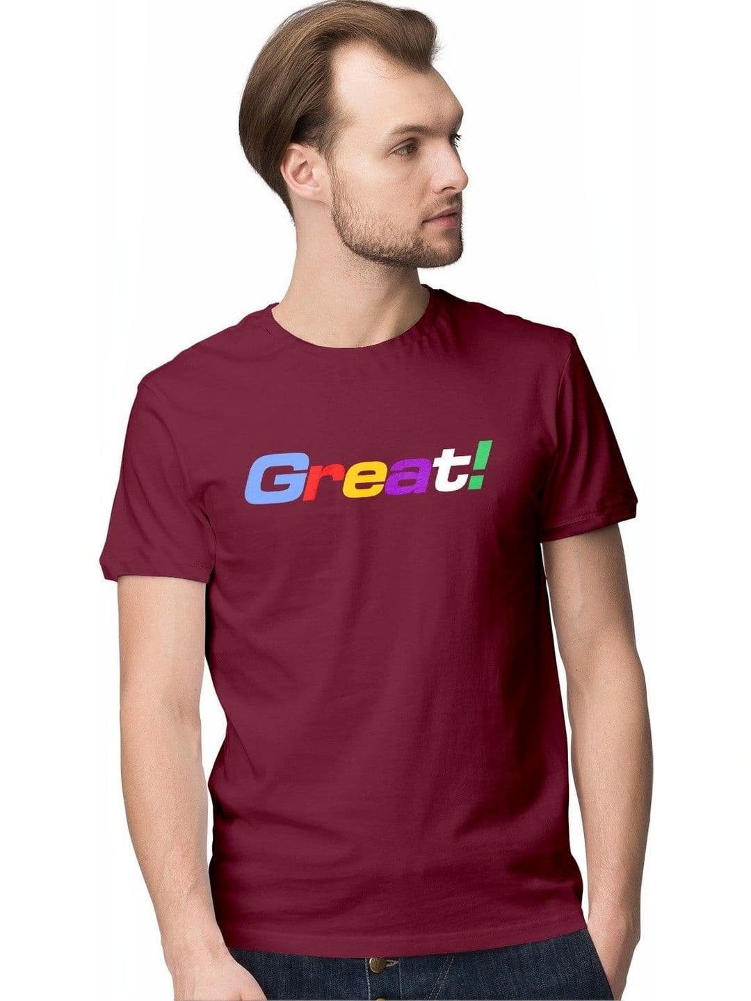 INKWALE Men Typography Printed T-shirt - view 1