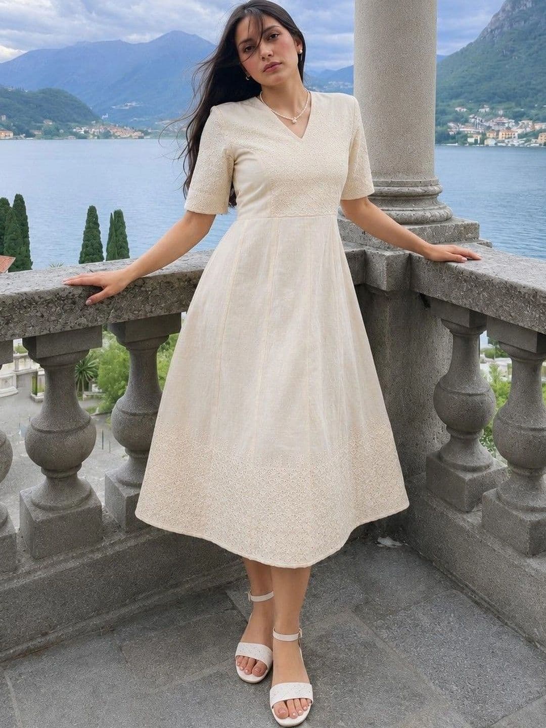 Maavish A-Line Midi Dress - view 1