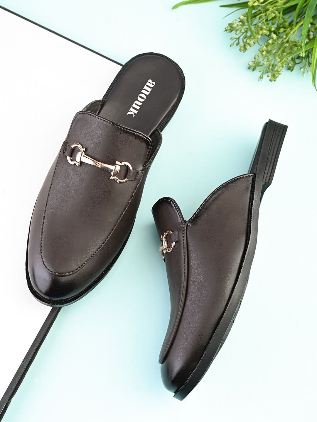 Anouk Men PU Shoe-Style Sandals - view 1
