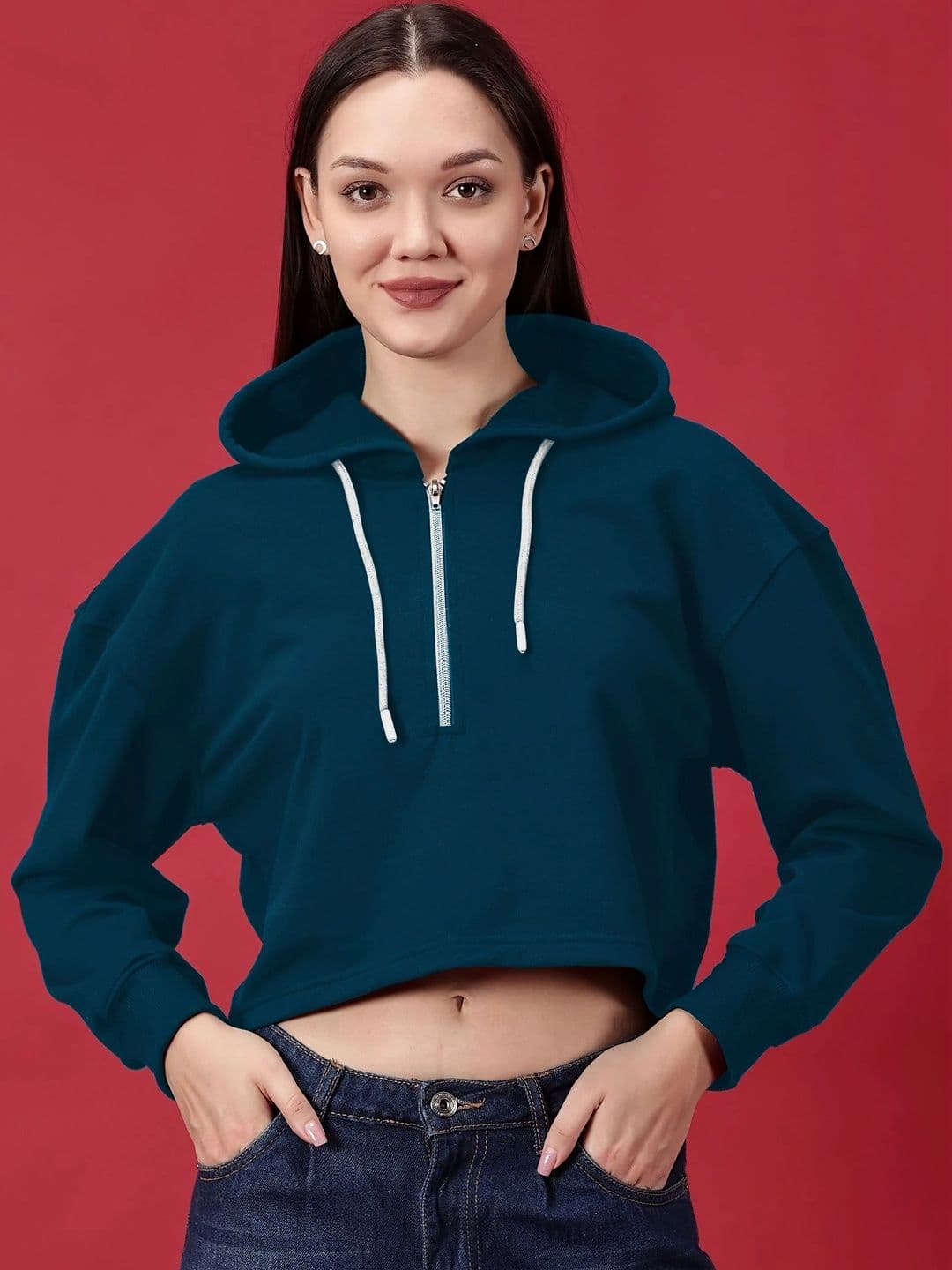 NOVIA Women Hooded Sweatshirt - view 1