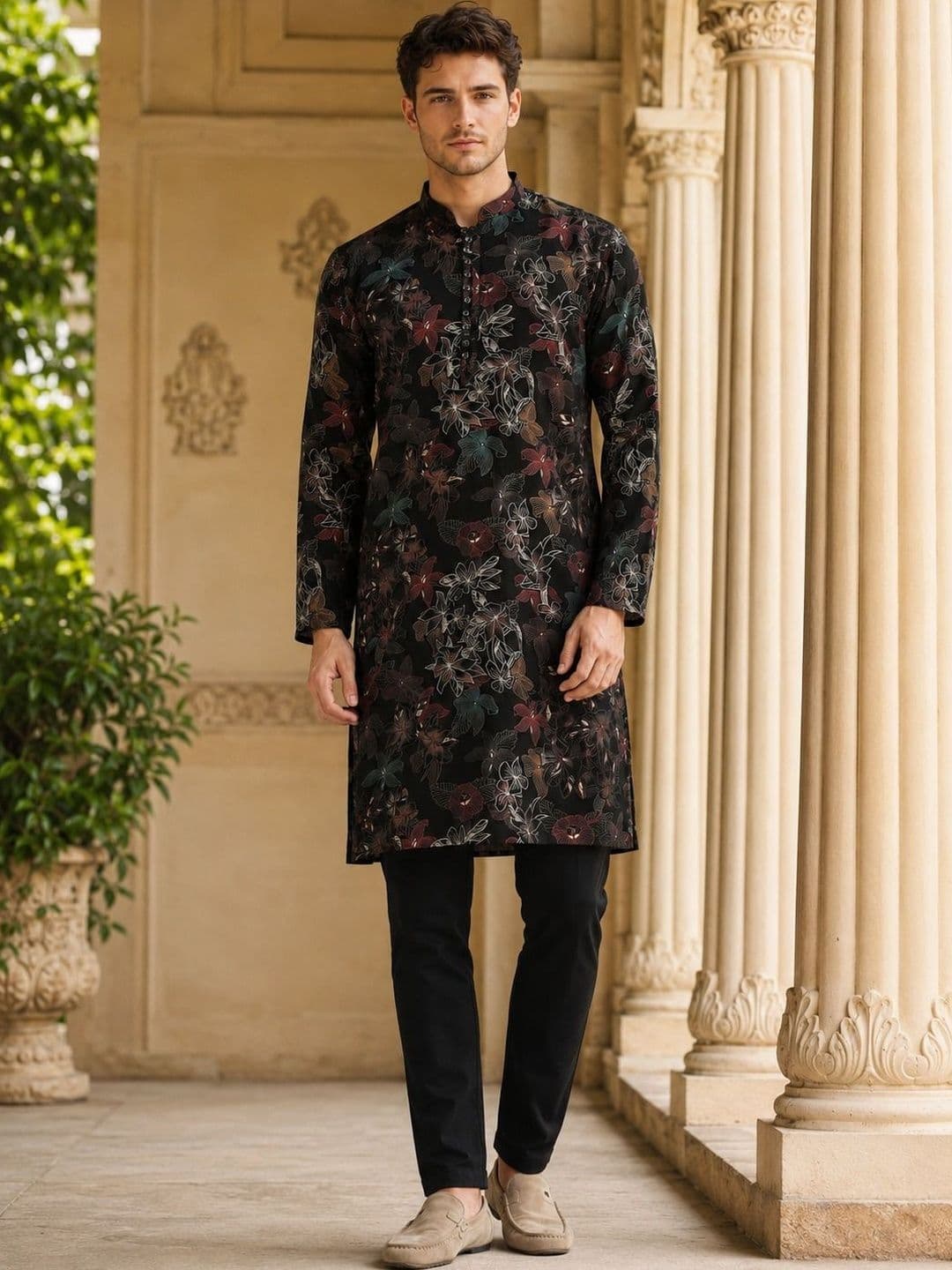 Anouk Men Quirky Kurta - view 1