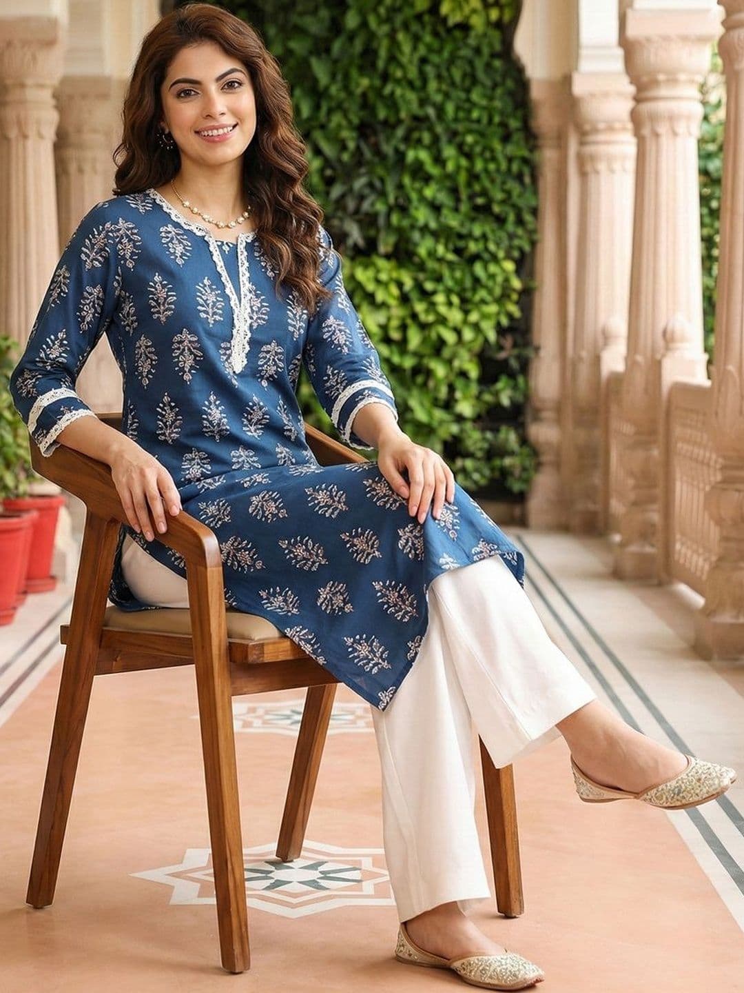 Anouk Mirage Women Ethnic Motifs Printed Kurta - view 1