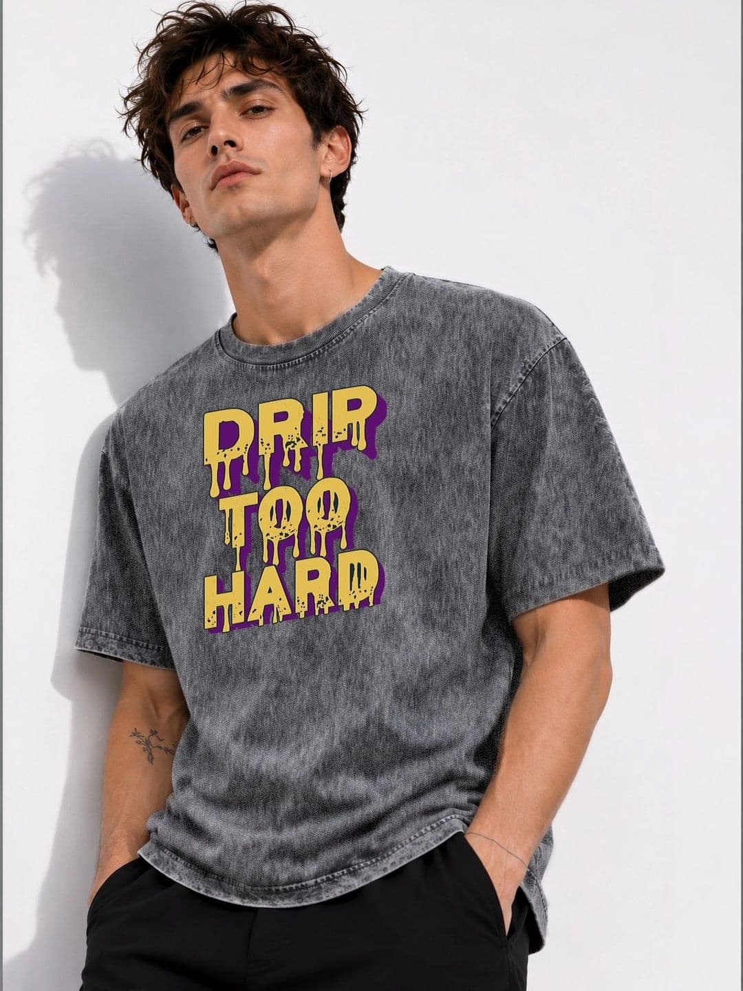 Roadster Men Typography Printed T-shirt - view 1