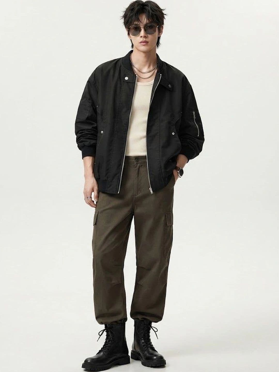 Suo Men Lightweight Bomber Jacket - view 1