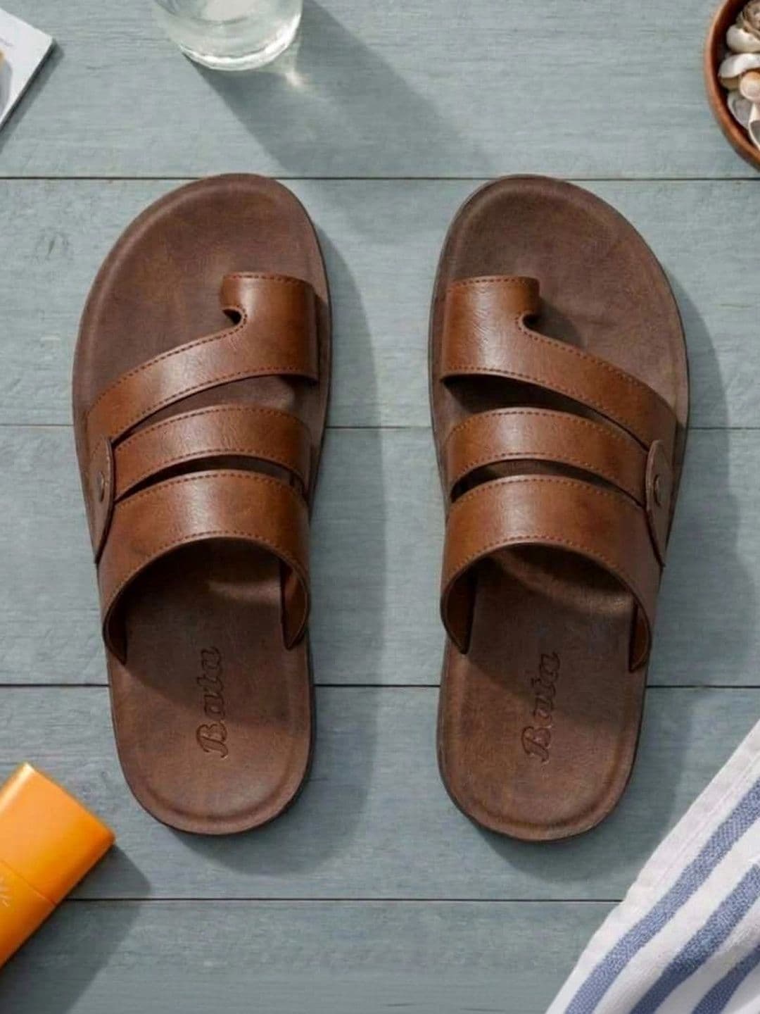 Bata Men Thong Flip-Flops - view 1