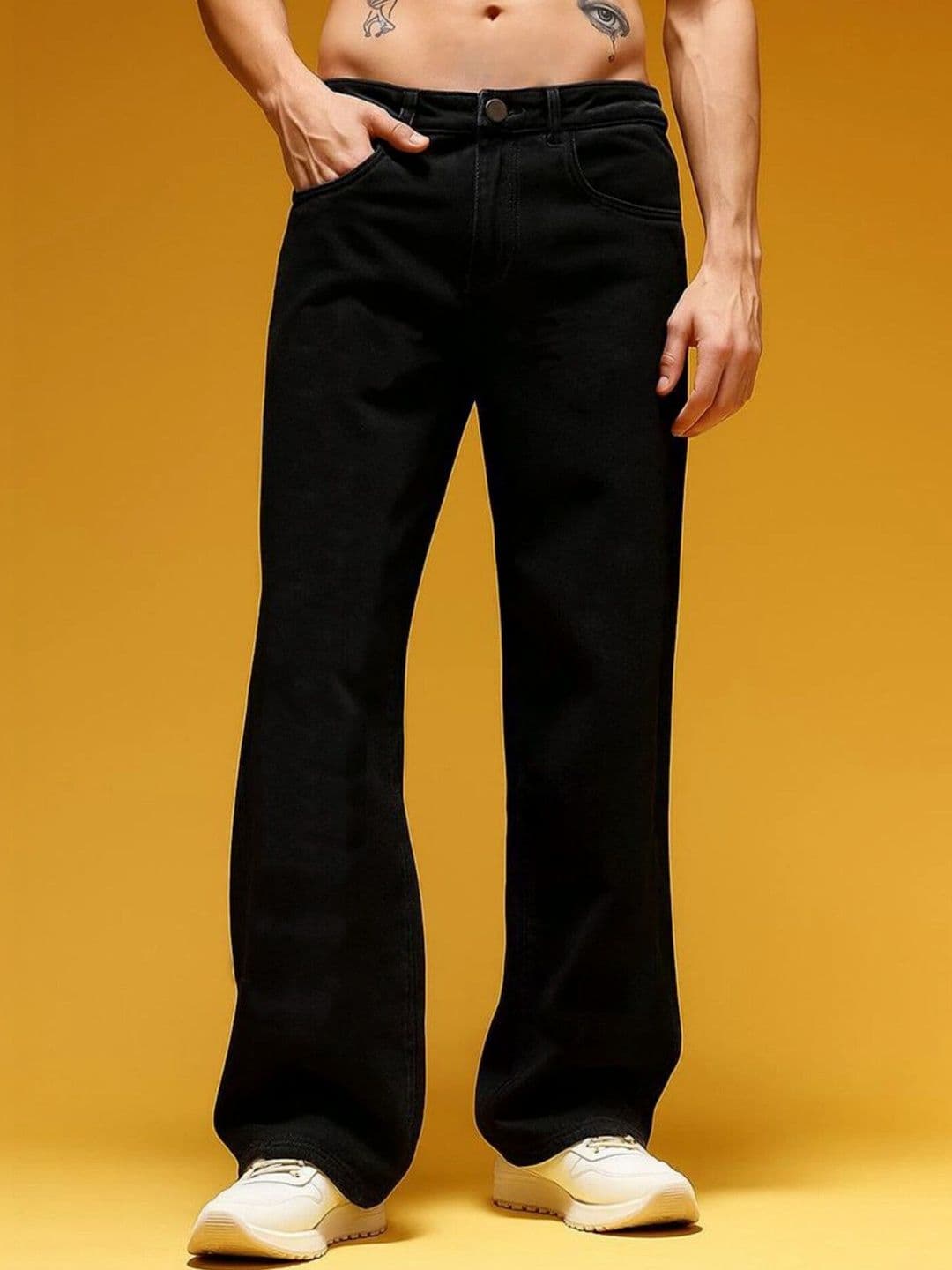 EVERFADE Men Relaxed Fit Mid-Rise Stretchable Jeans - view 1