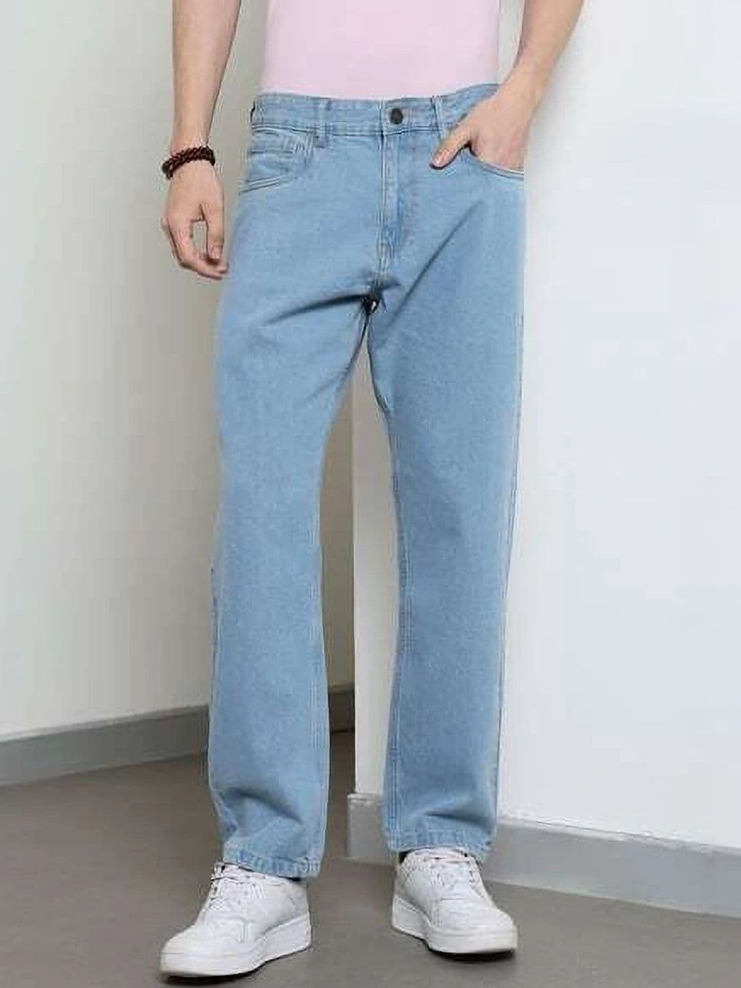 MAAHIT Men Relaxed Fit Mid-Rise Stretchable Jeans - view 1