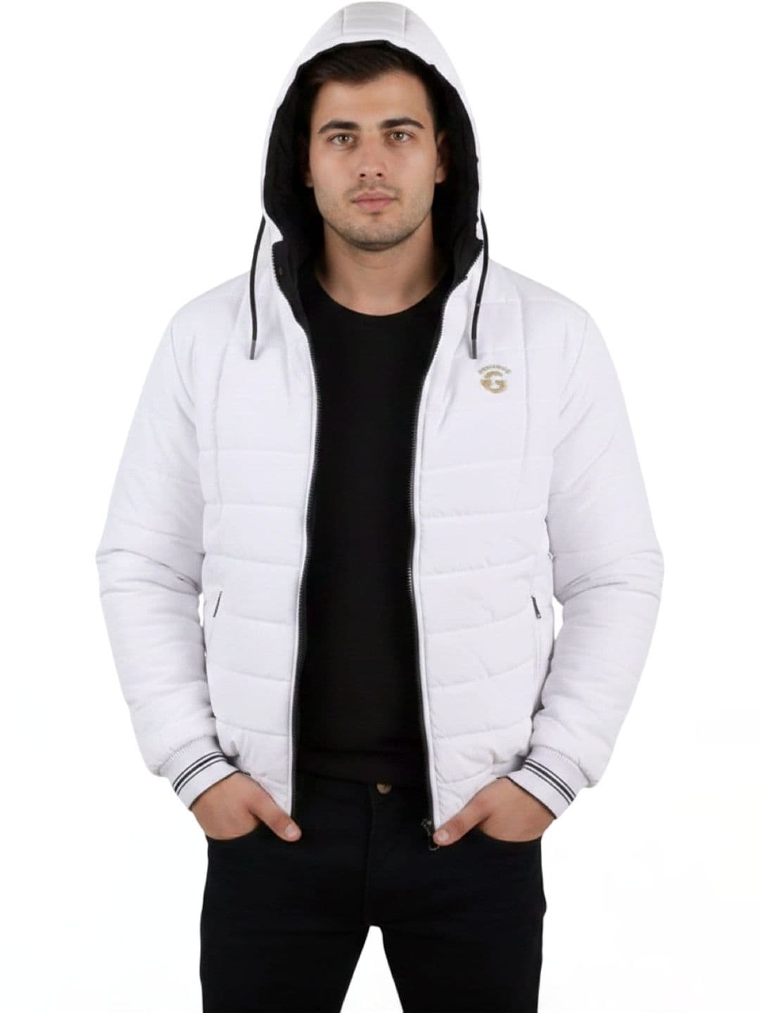 Roadster Men Training or Gym Puffer Jacket - view 1