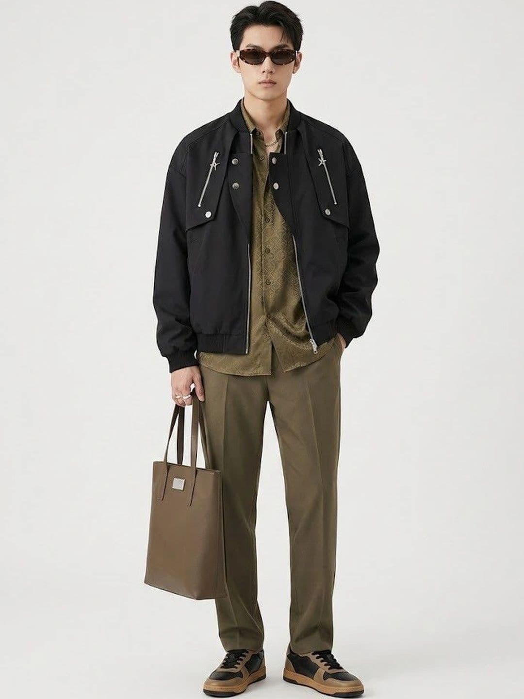 Suo Men Bomber Jacket - view 1
