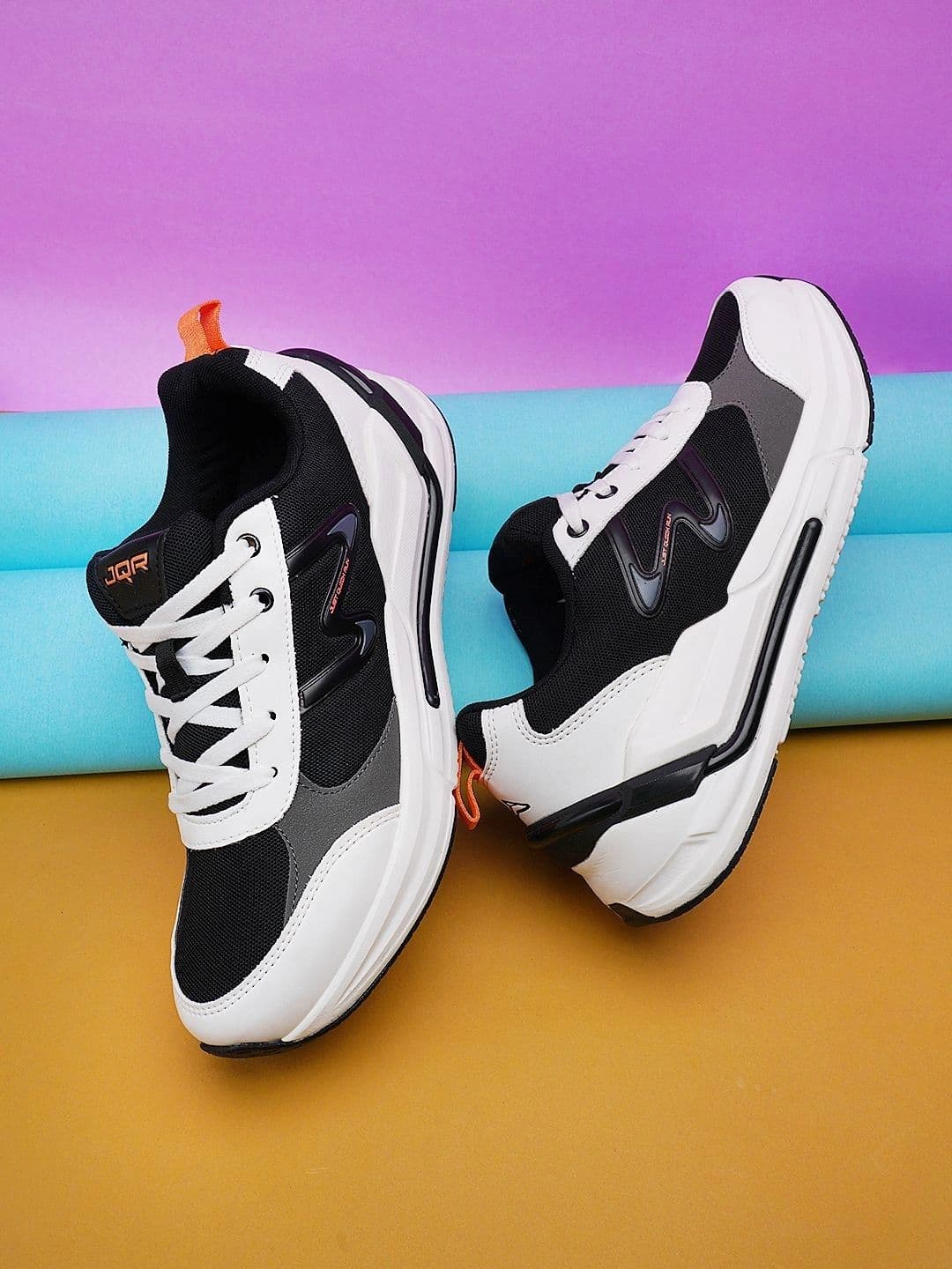 JQR Men Mesh Synthetic Lace-Up Sports Shoes - view 1