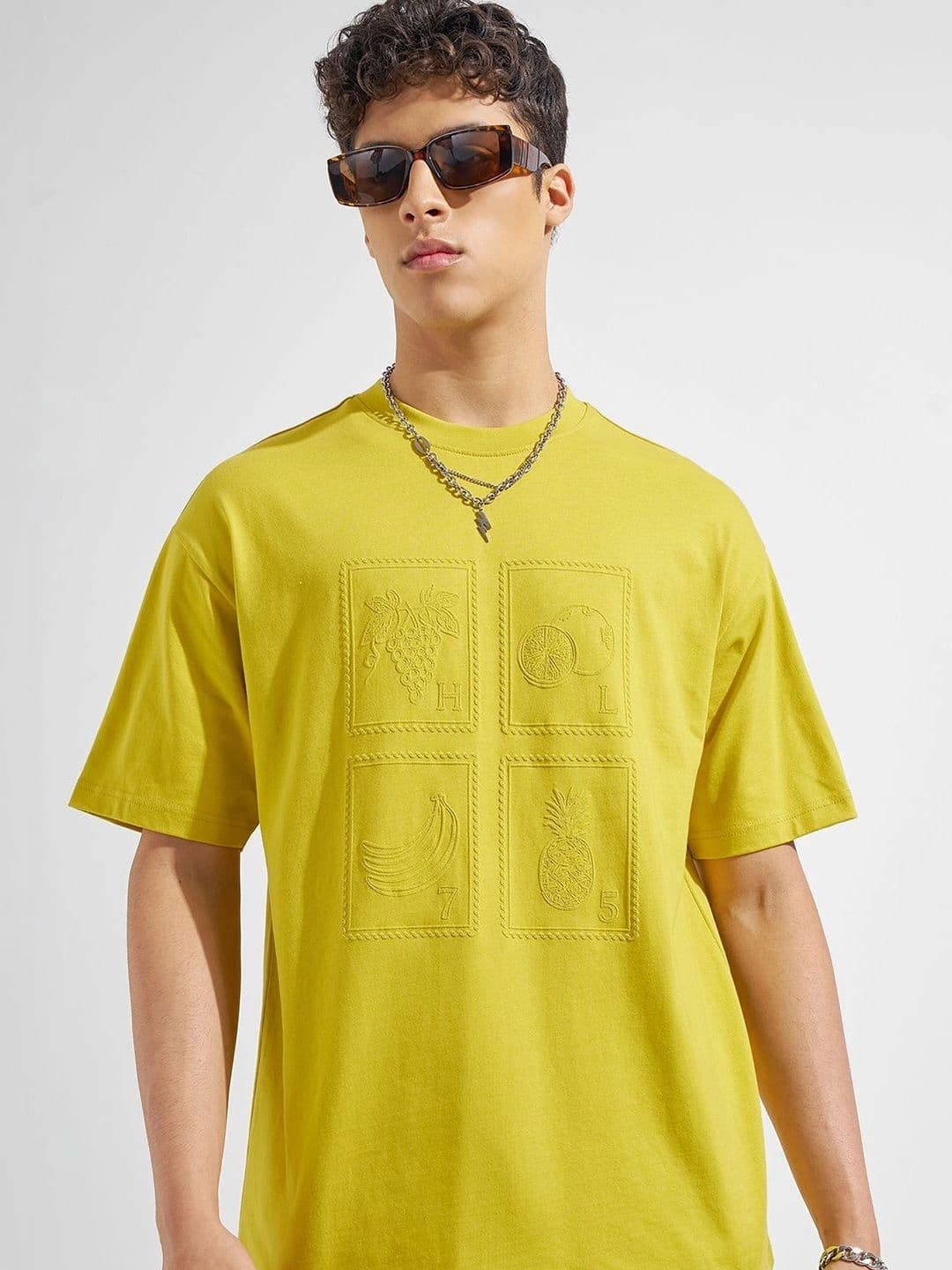 HIGHLANDER Men Drop-Shoulder Sleeves T-shirt - view 1
