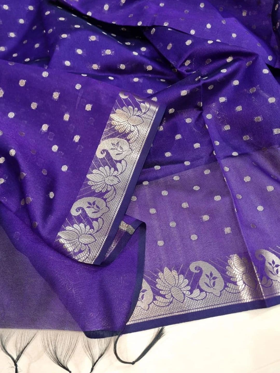 The SDF India Ethnic Motifs Woven Design Dupatta with Zari - view 1