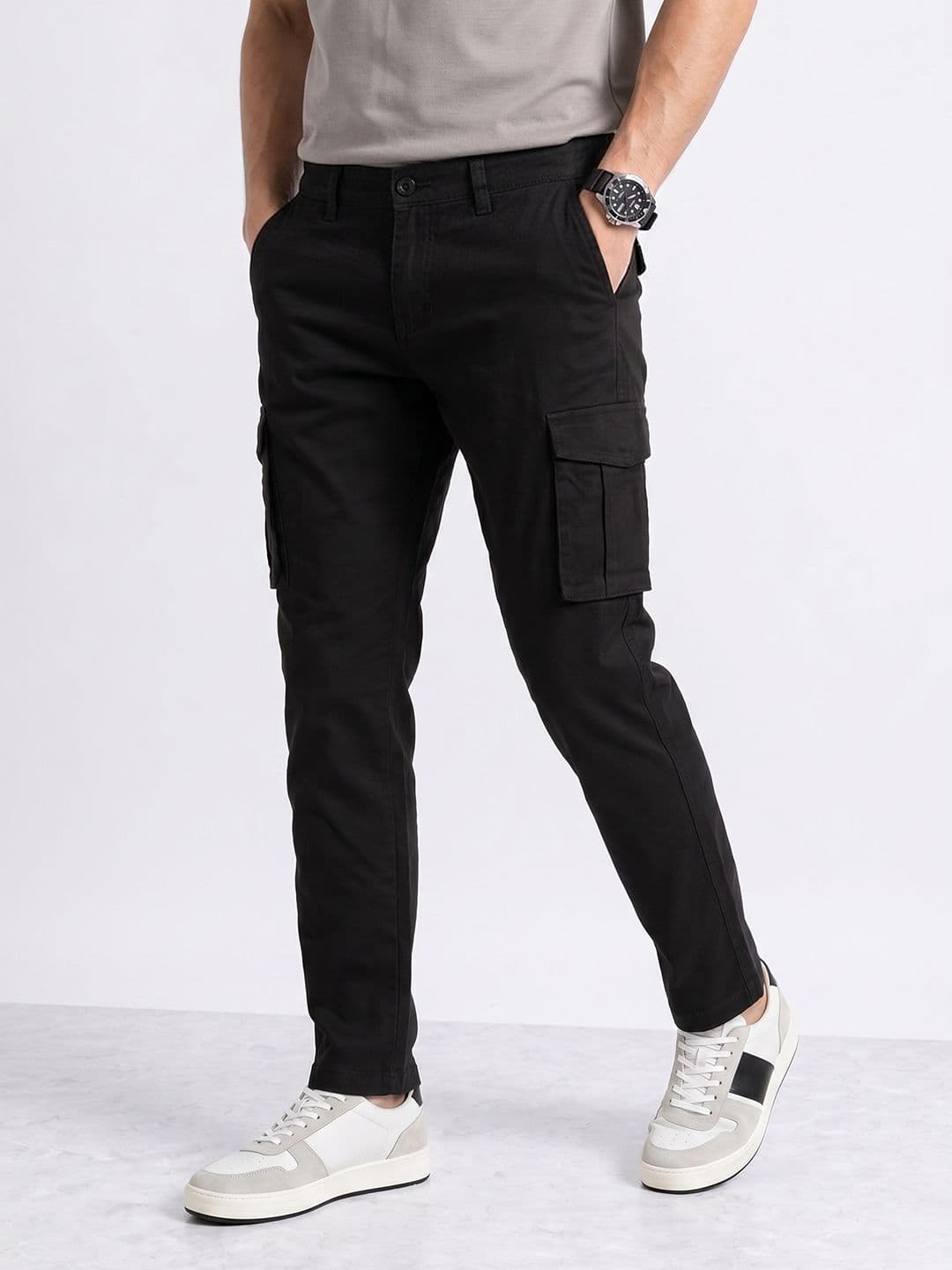Aeropostale Men Slim Fit Cargo Trousers - view 1