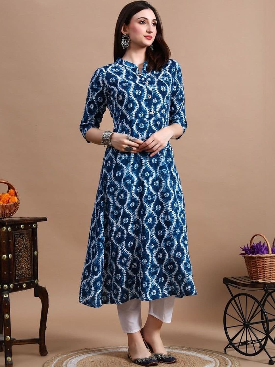Anouk Mirage Women Ethnic Motifs Printed Kurta - view 1