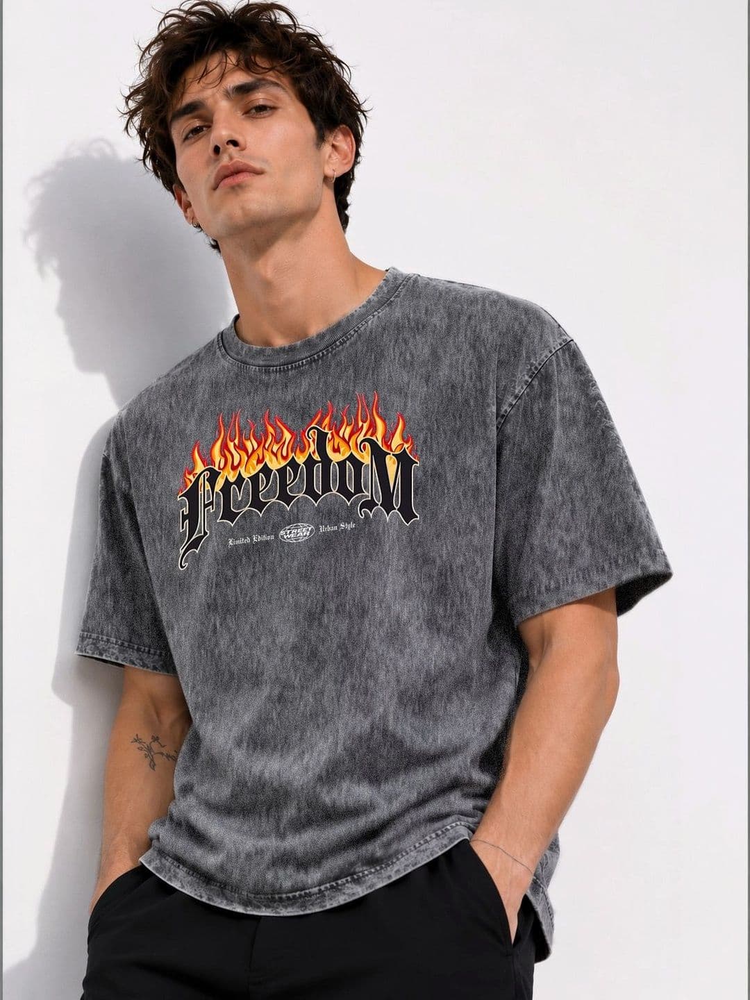 Roadster Men Printed T-shirt - view 1