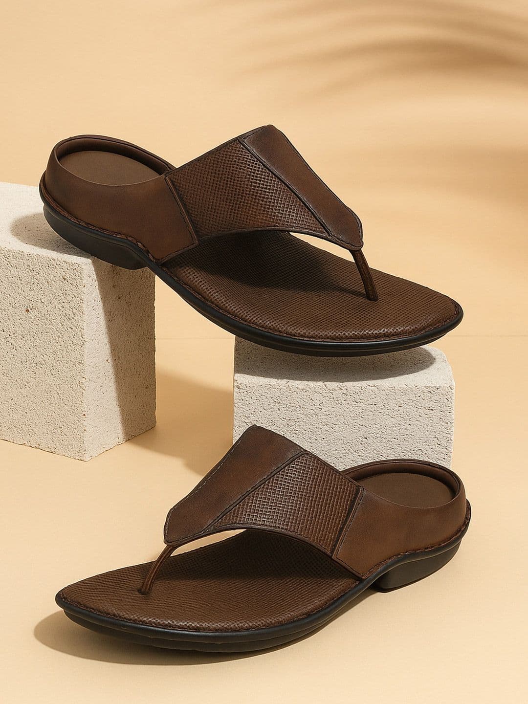 Anouk Men Comfort Synthetic Leather Sandals - view 1