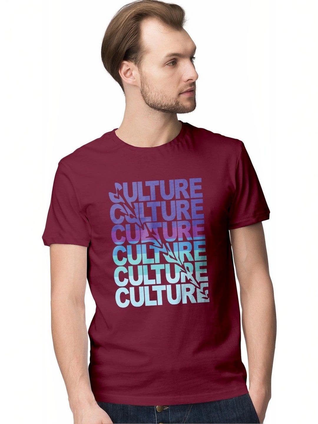 INKWALE Men Typography Printed T-shirt - view 1