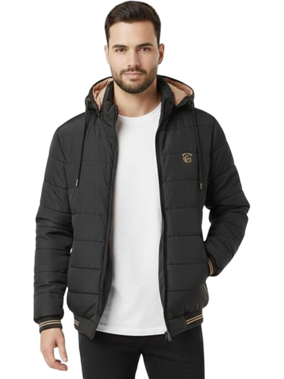 Roadster Men Training or Gym Puffer Jacket - view 1