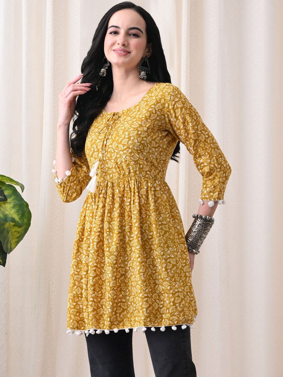 Anouk Mirage Women Floral Printed Floral Kurta - view 1