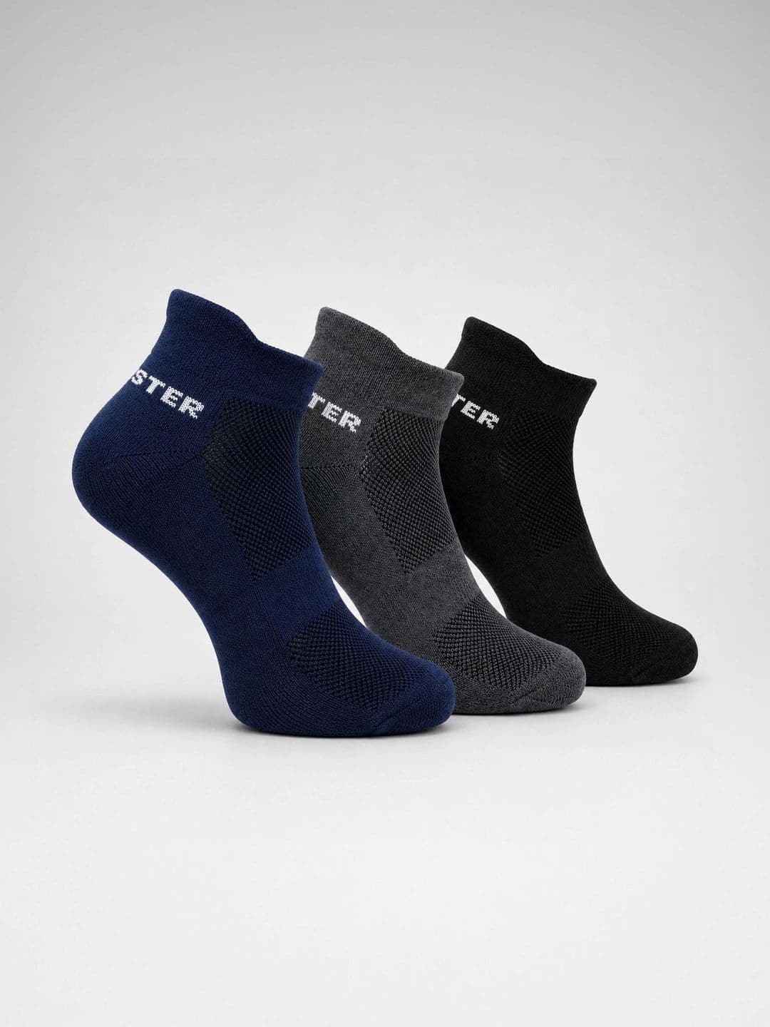 Roadster Men Pack of 3 Cotton Ankle Length Socks - view 1