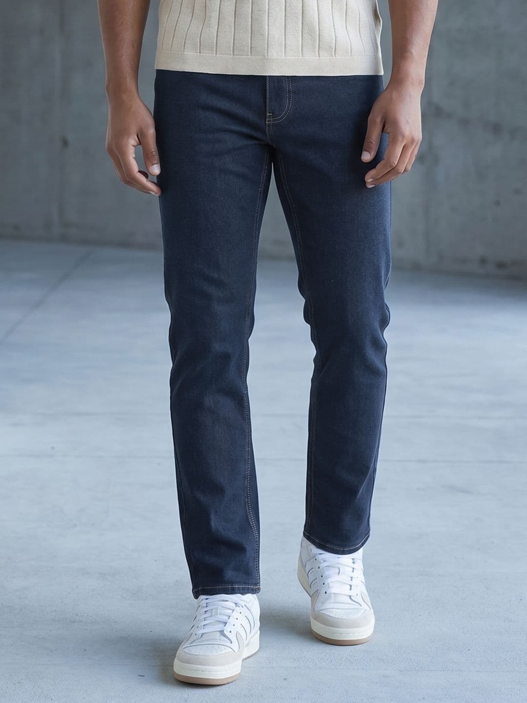 The Roadster Life Co. Men Skinny Fit Light Fade Stretchable Jeans - view 1