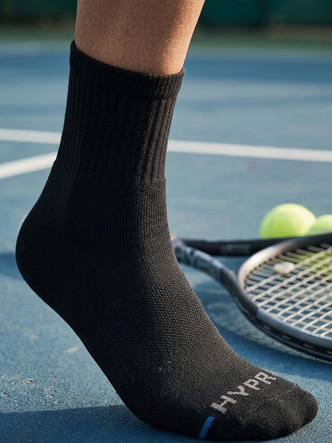 HYPR FIT Men Pack of 2 Multi Cotton Anti-Odour Compression Fit Socks - view 1