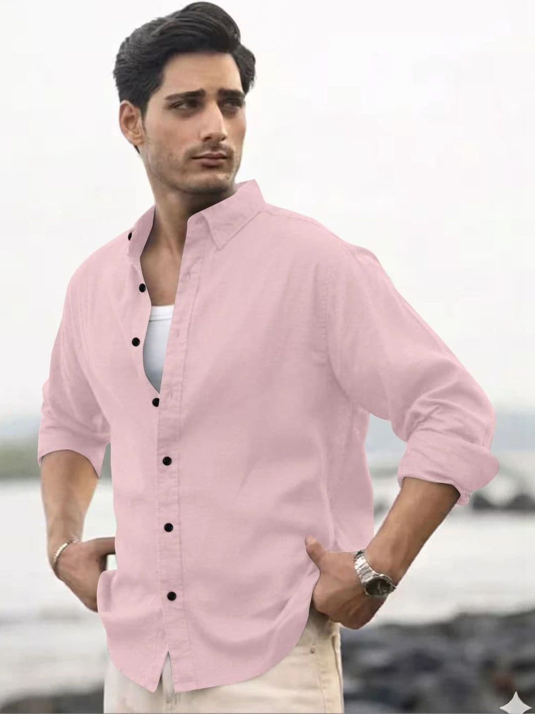 Zans and mens Men Standard Casual Shirt - view 1