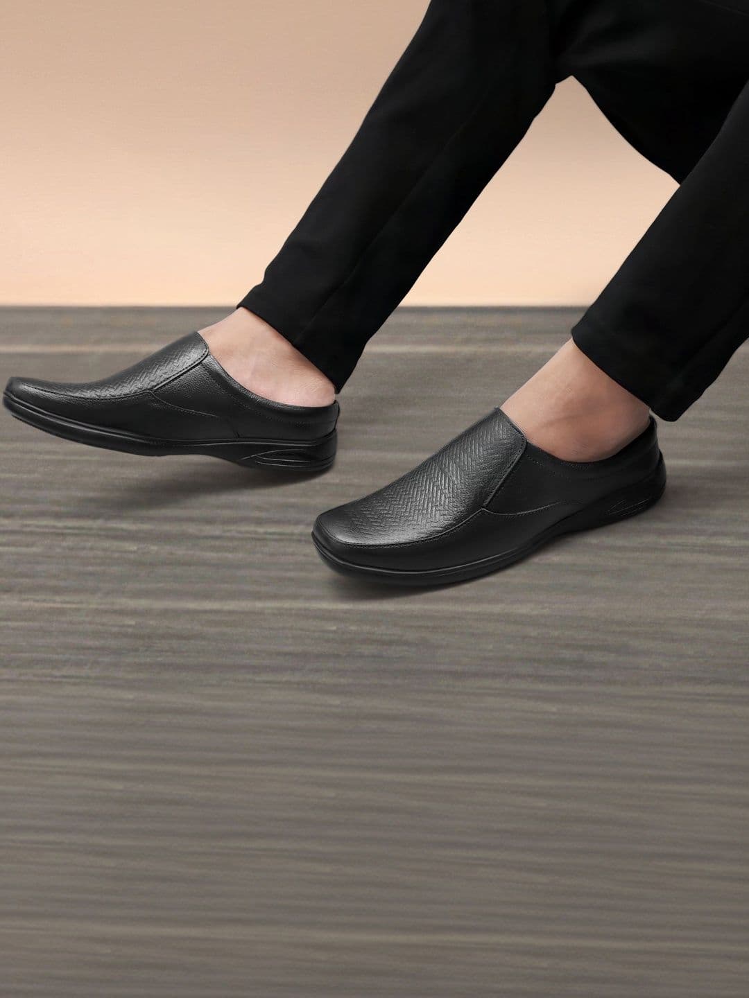 Anouk Men Leather Shoe-Style Sandals - view 1