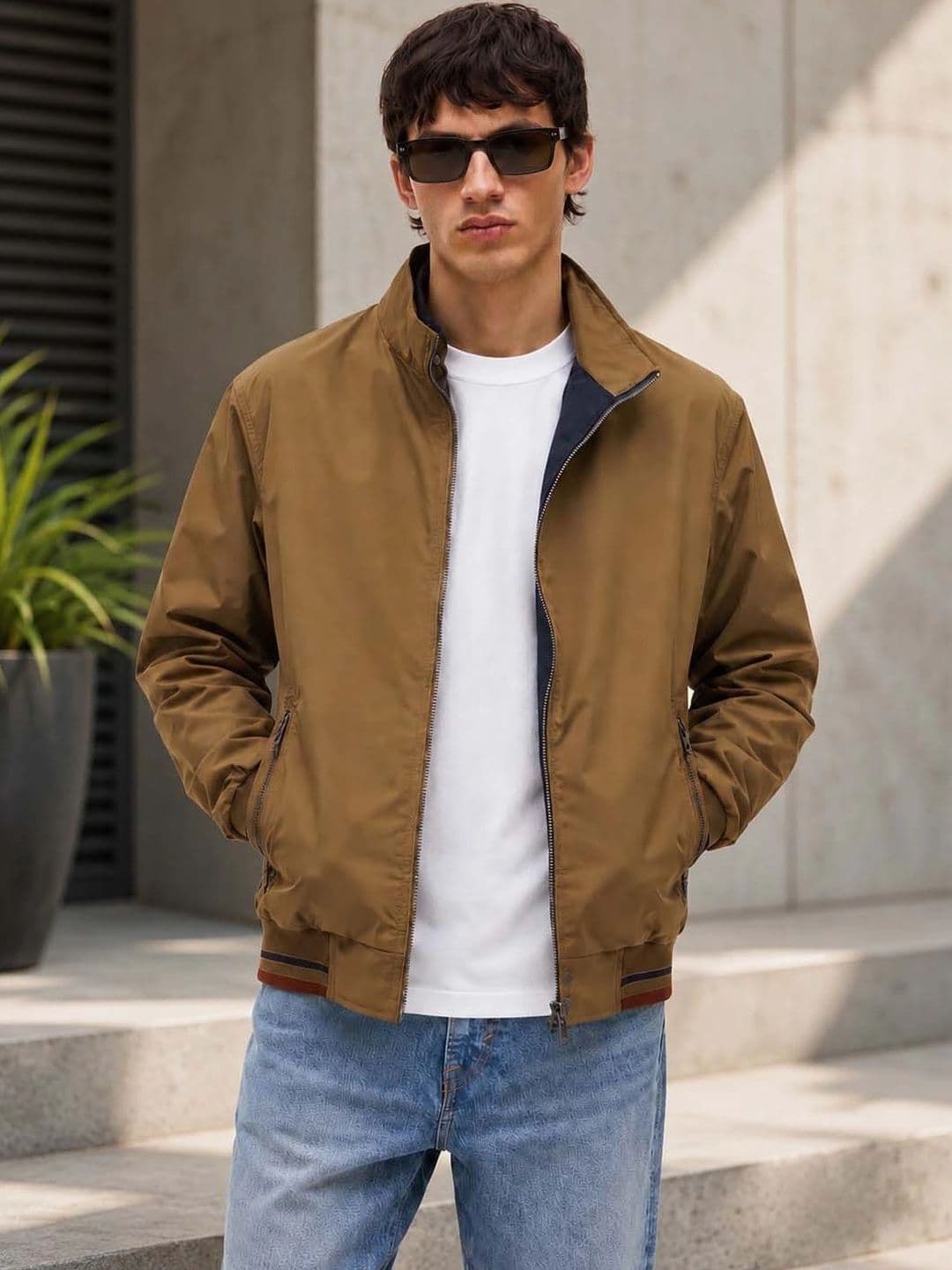 Moda Rapido Men Lightweight Bomber Jacket - view 1