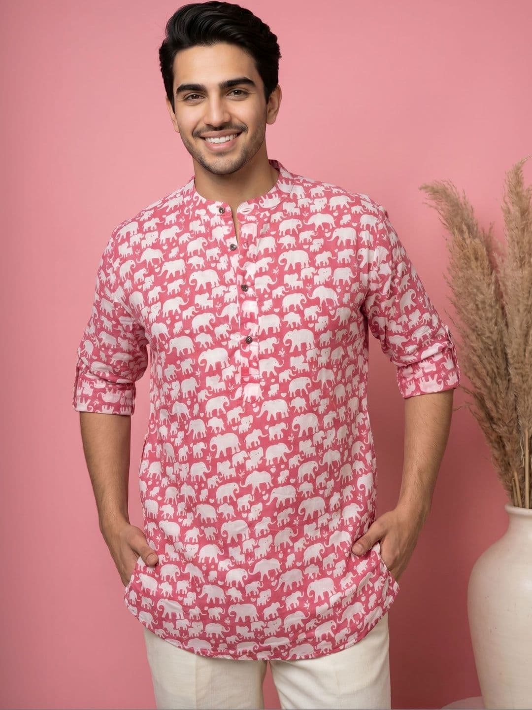 Anouk Mirage Men Printed Kurta - view 1