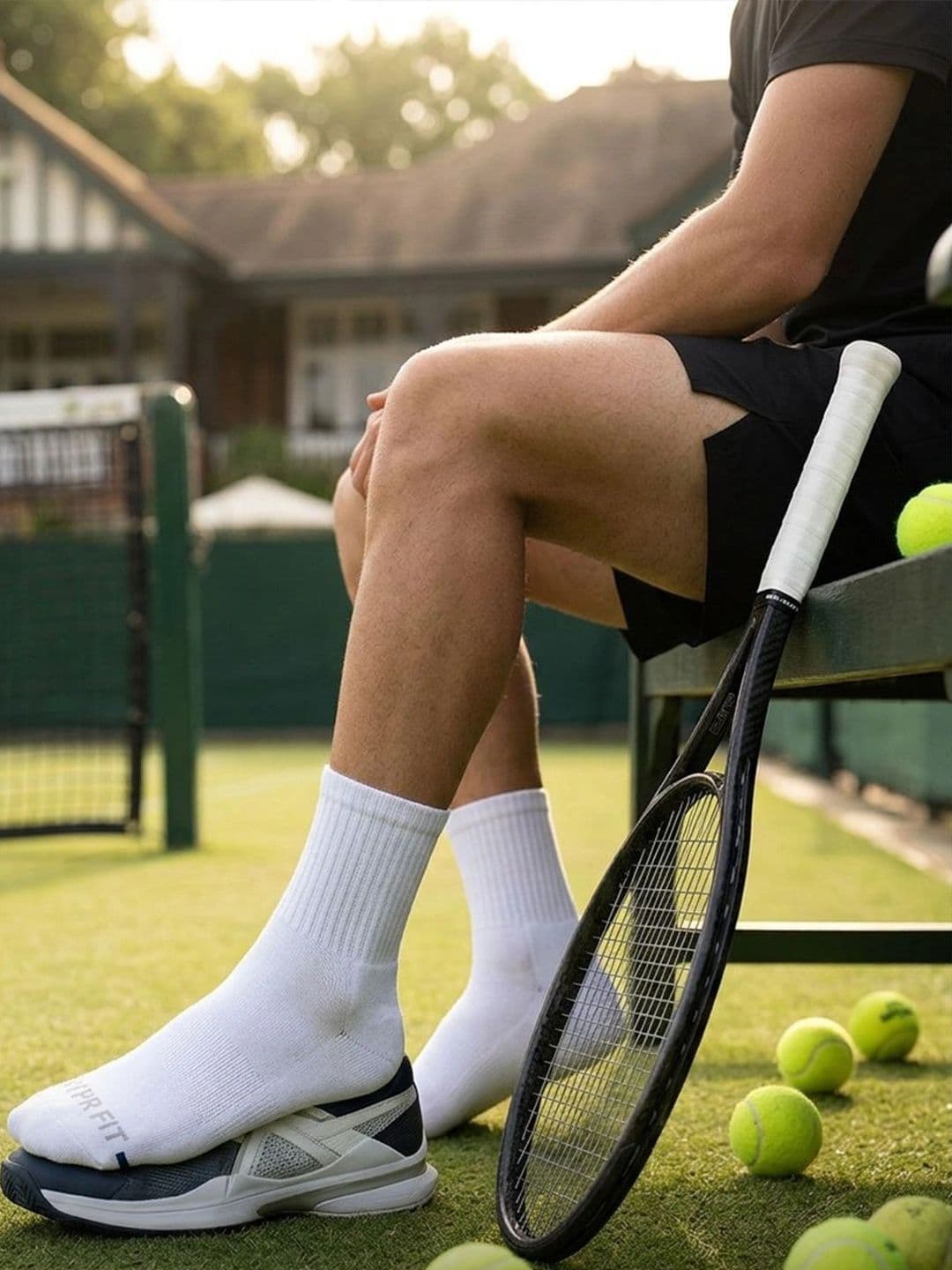 HYPR FIT Men Pack of 2 Multi Cotton Anti-Odour Compression Fit Socks - view 1