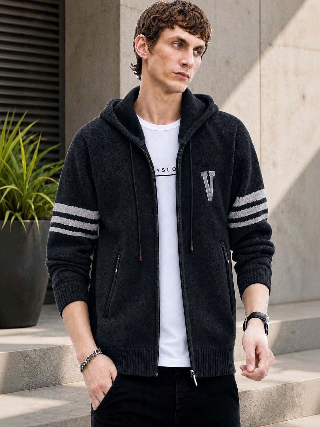 Moda Rapido Men Colourblocked Bomber Jacket - view 1