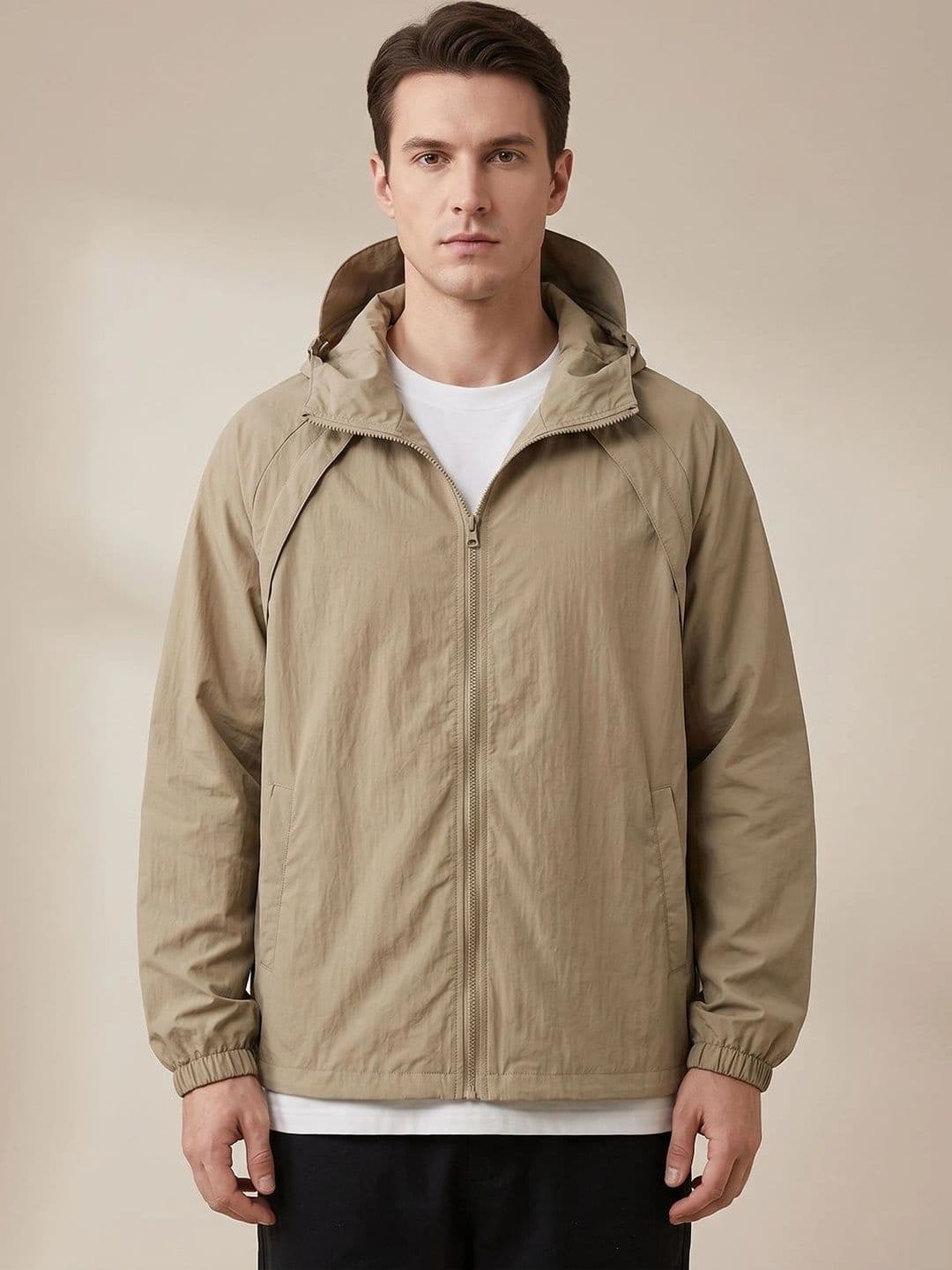 ENRIZZ Men Lightweight Outdoor Woven Jacket - view 1