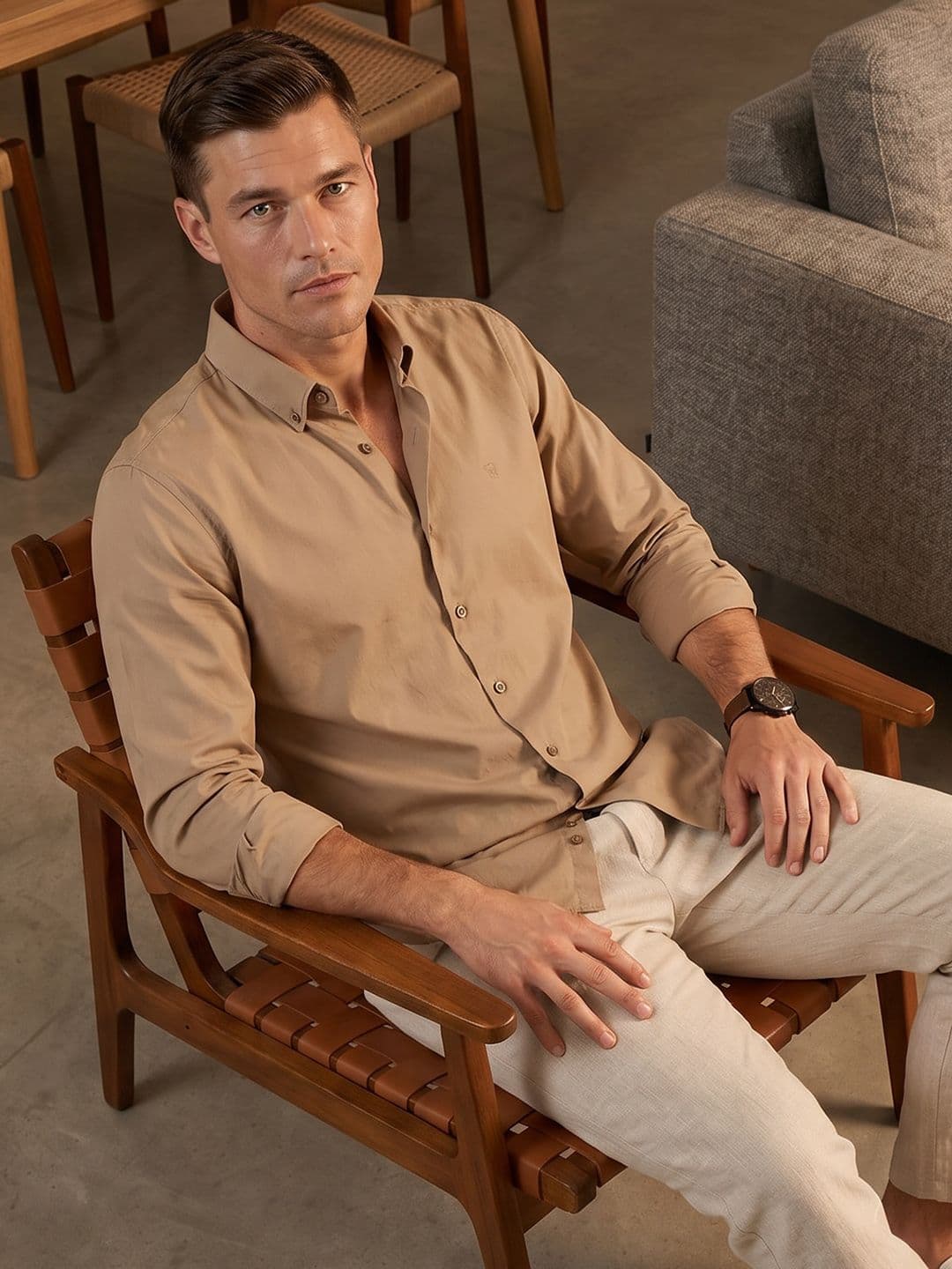 French Connection Slim Fit Pure Cotton Casual Shirt - view 1