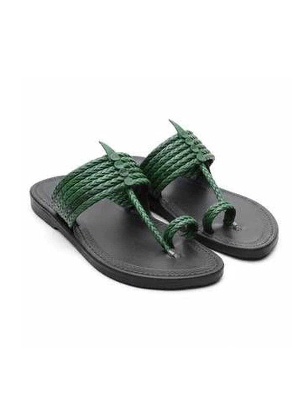niira.co Men Leather Regular Kolhapuri Sandals - view 1