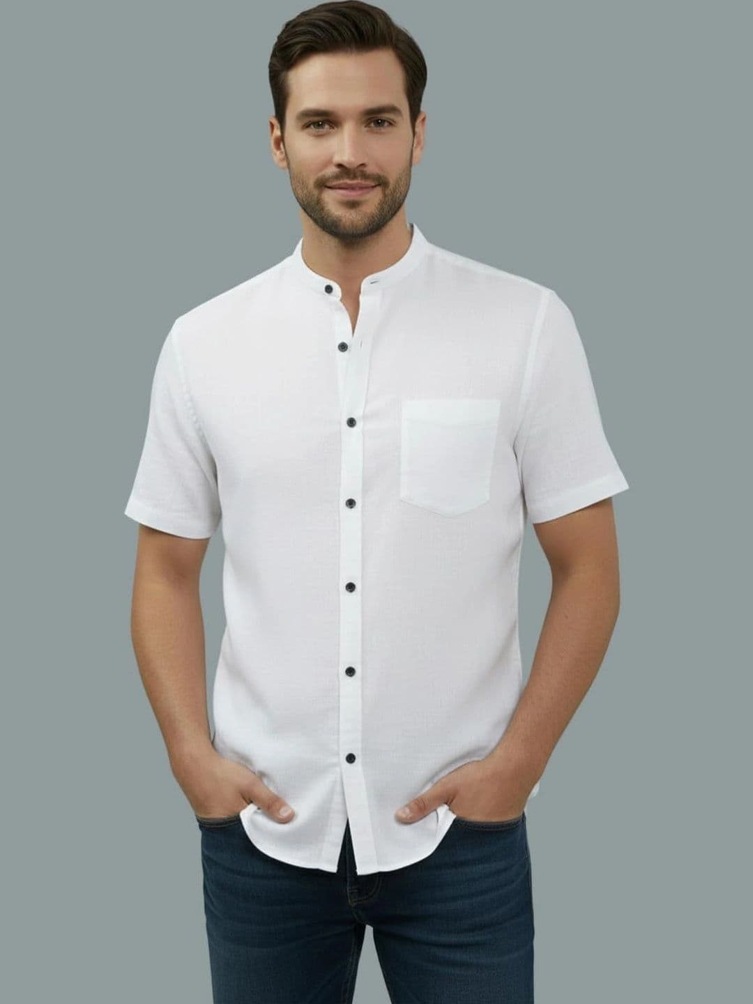 Terra Desi Men Smart Slim Fit Casual Shirt - view 1
