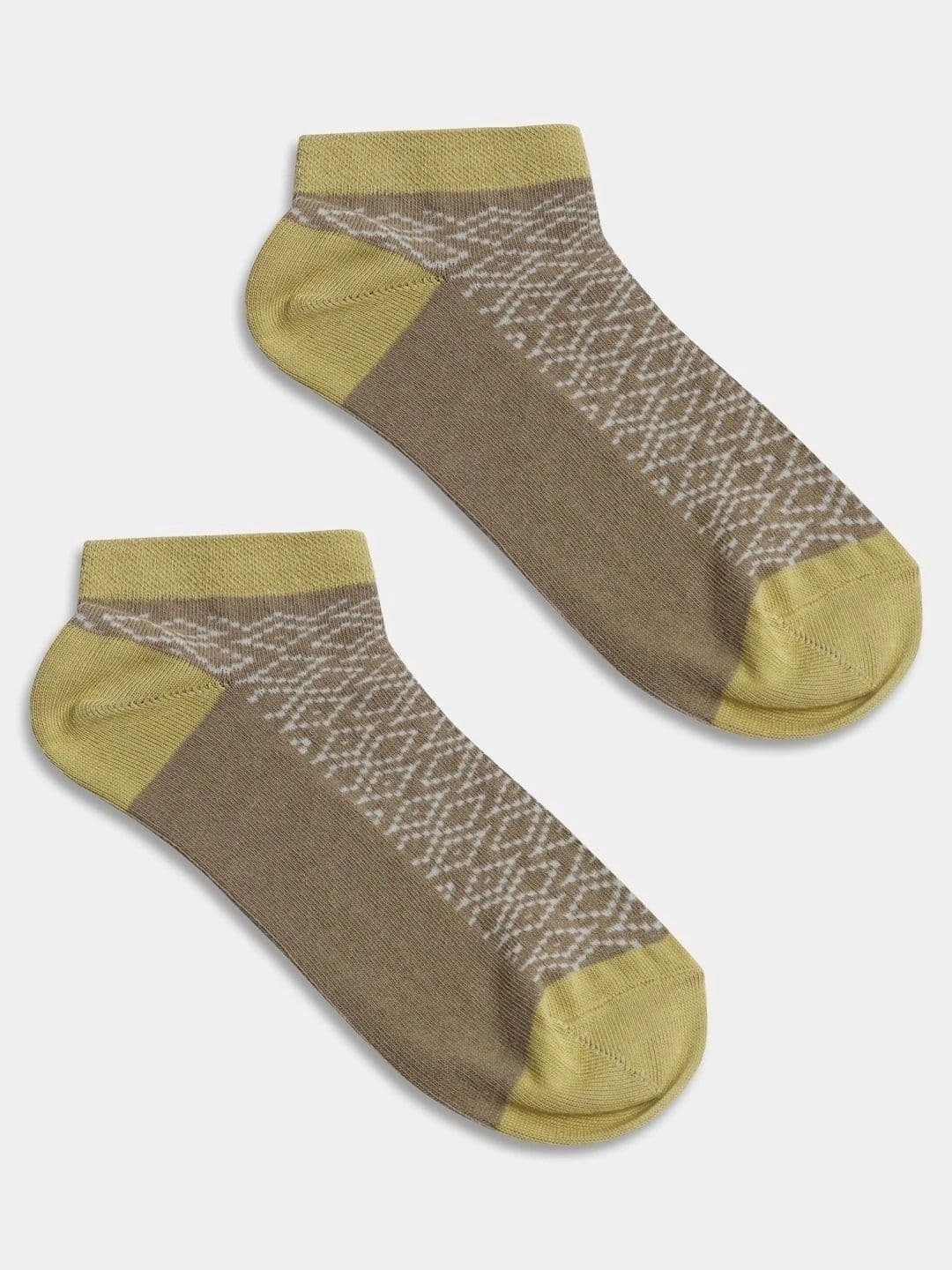 Blackberrys Unisex Pack of 3 Cotton Patterned Ankle Length Socks - view 1