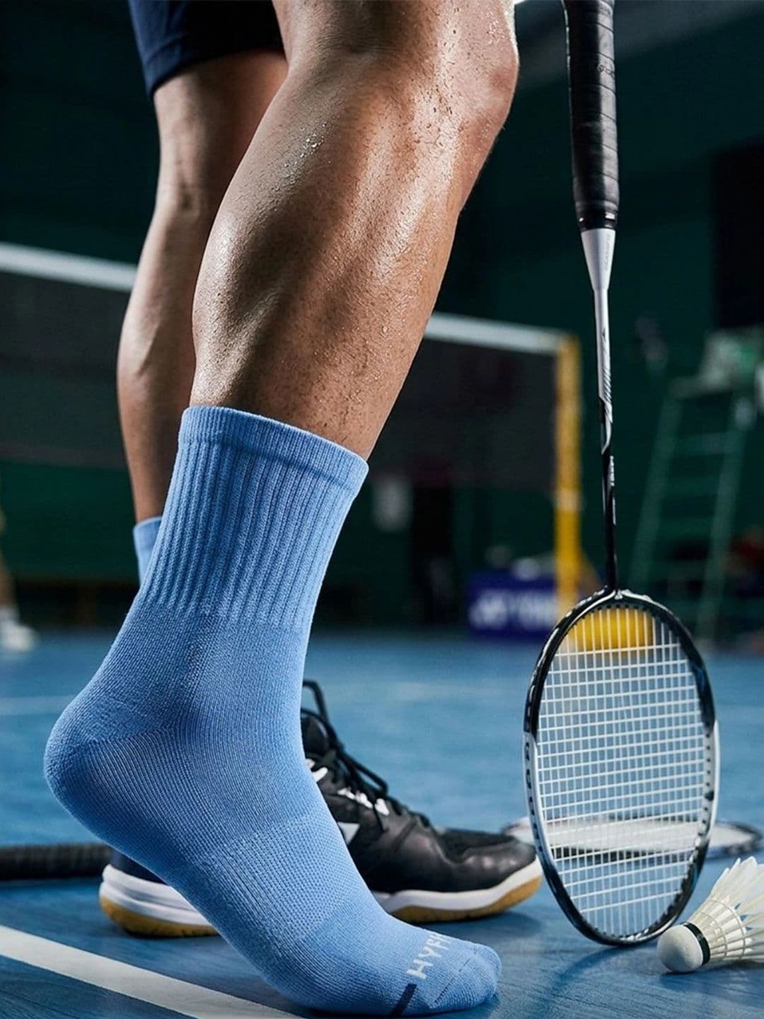 HYPR FIT Men Pack of 2 Multi Cotton Anti-Odour Compression Fit Socks - view 1