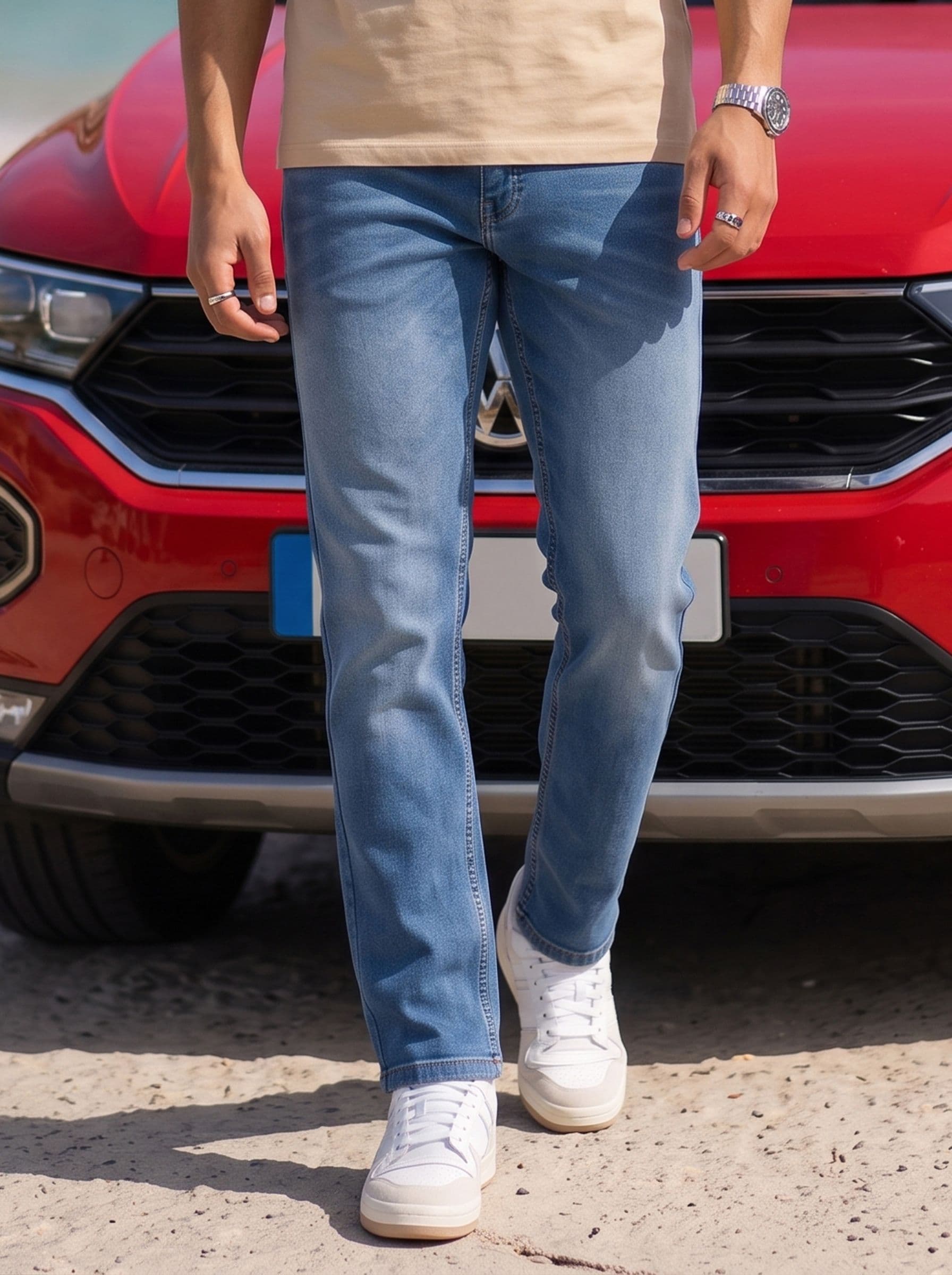The Roadster Life Co. Men Slim Fit Jeans - view 1