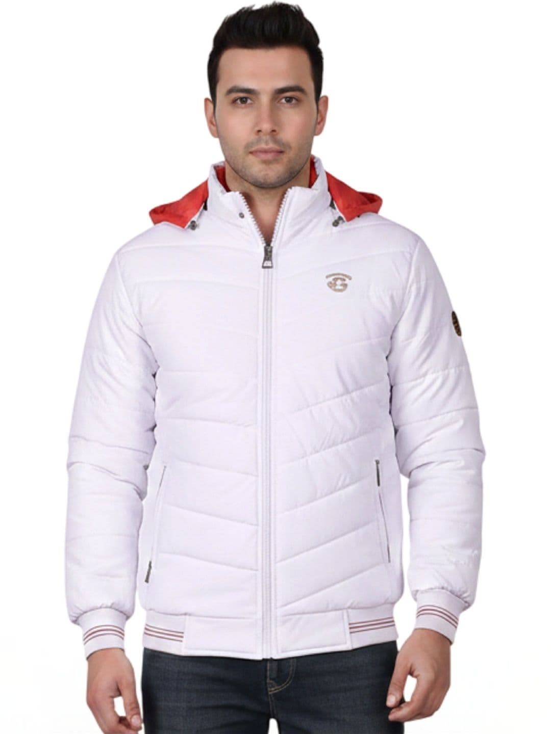 R.Code by The Roadster Life Co. Men Reversible Training or Gym Puffer Jacket - view 1