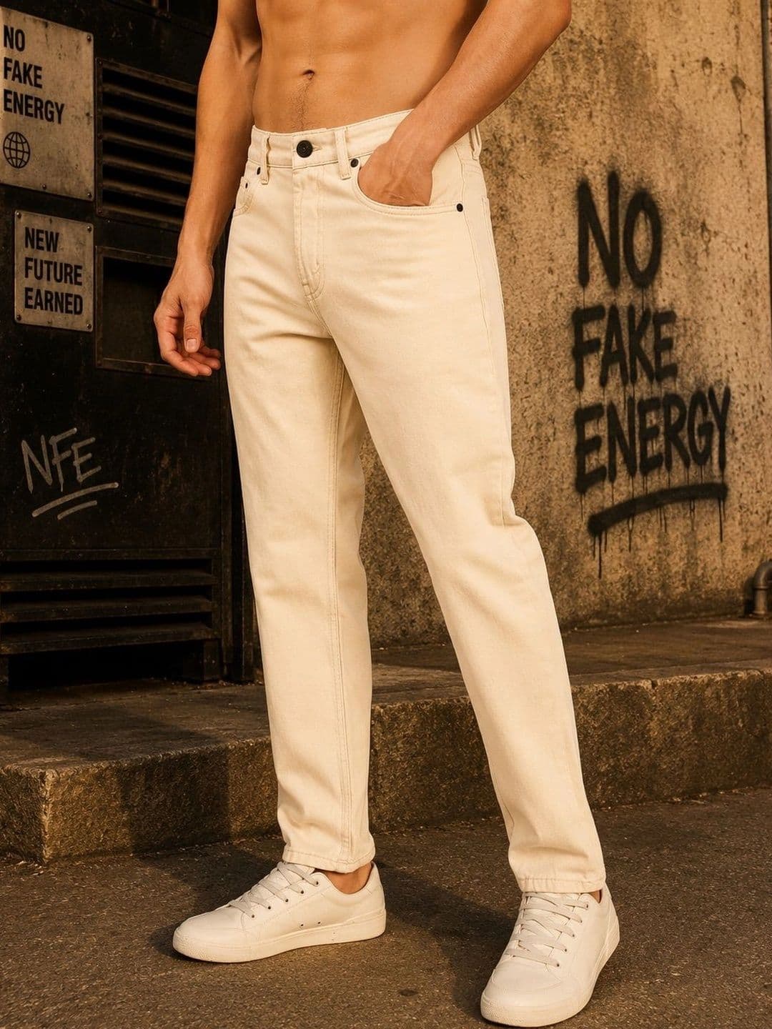 Bene Kleed Men Regular Fit Mid-Rise Jeans - view 1