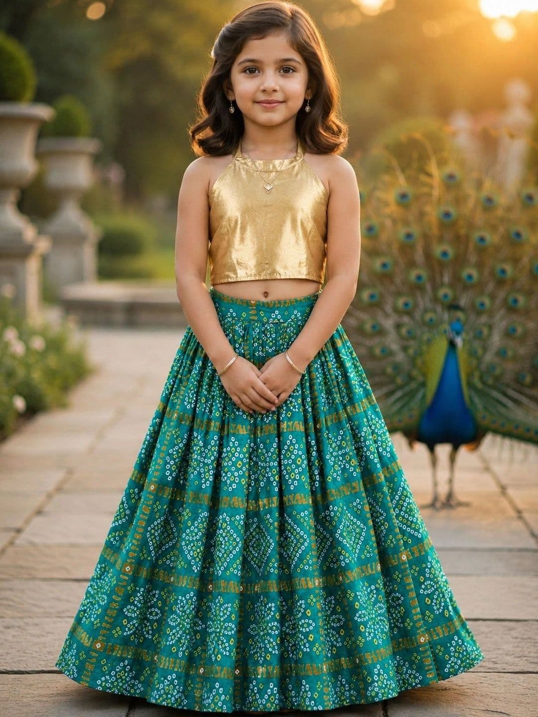 KALINI Girls Ready to Wear Lehenga & - view 1