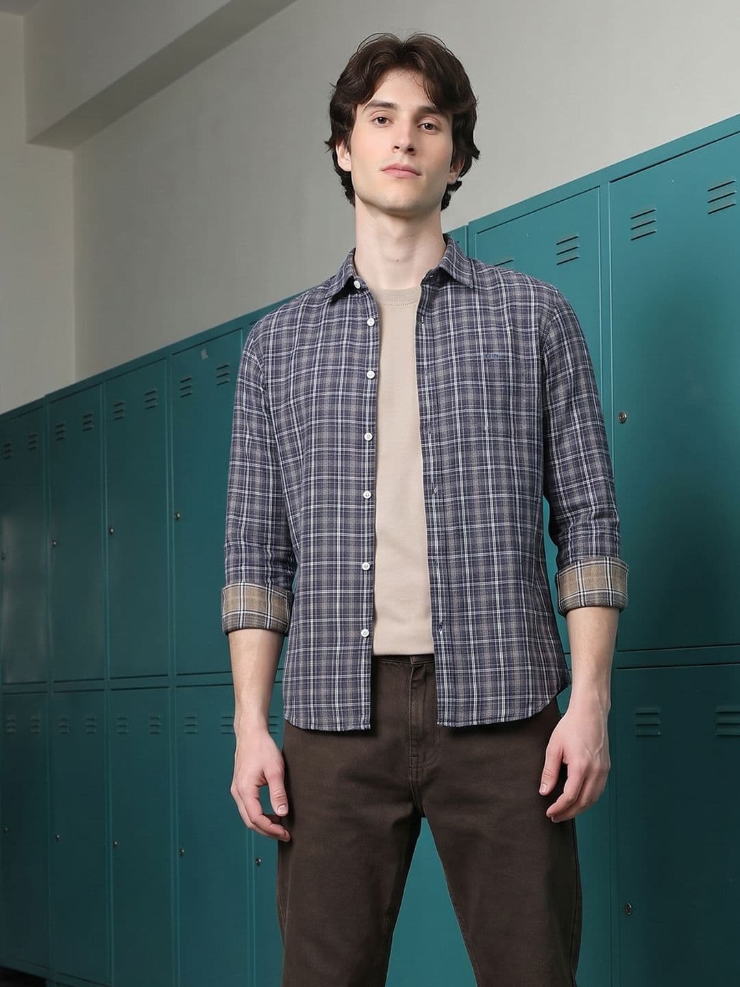 Aeropostale Tartan Checked Pure Cotton Casual Shirt - view 1