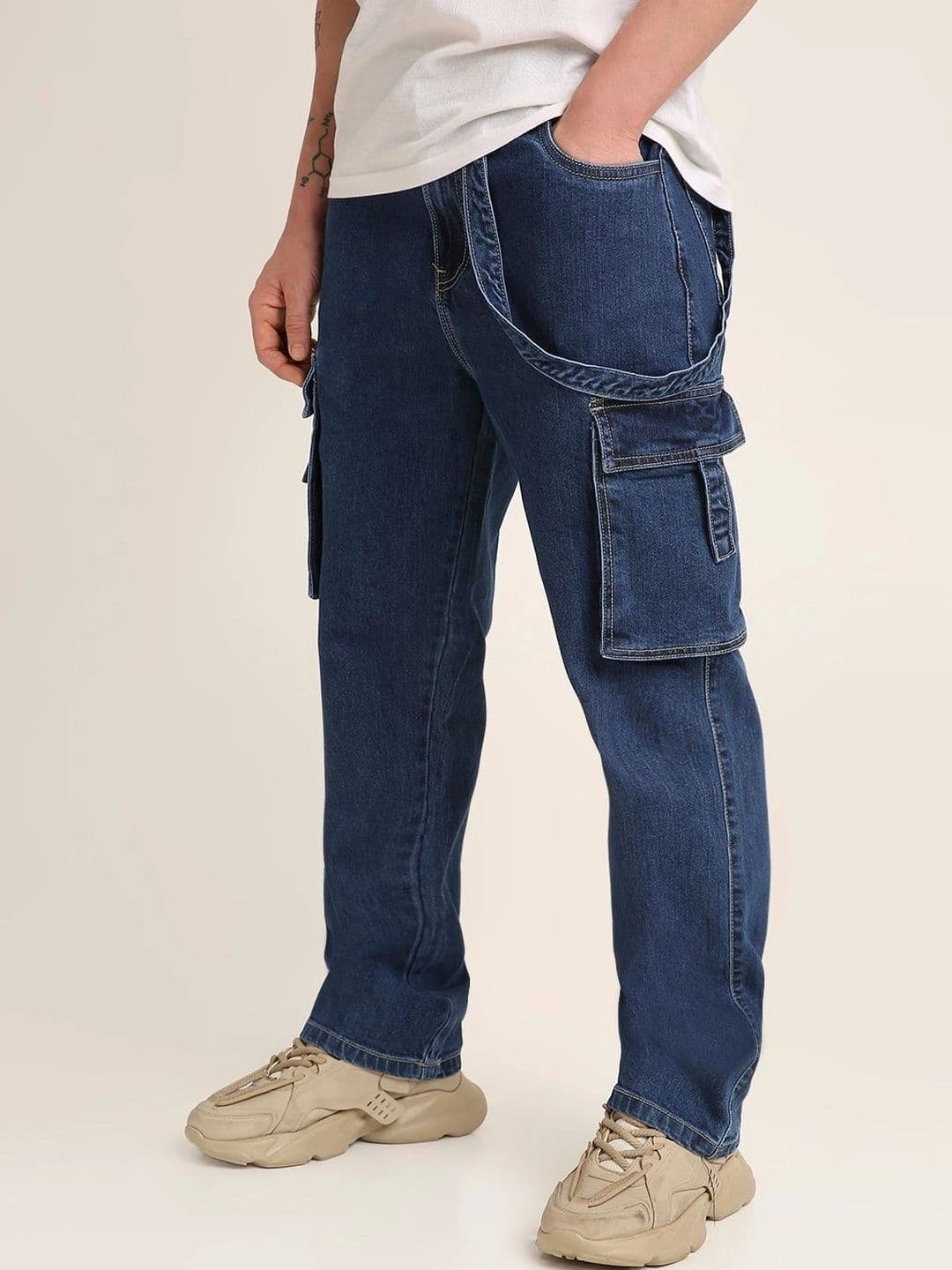 Blnk Men Relaxed Fit Mid-Rise Jeans - view 1