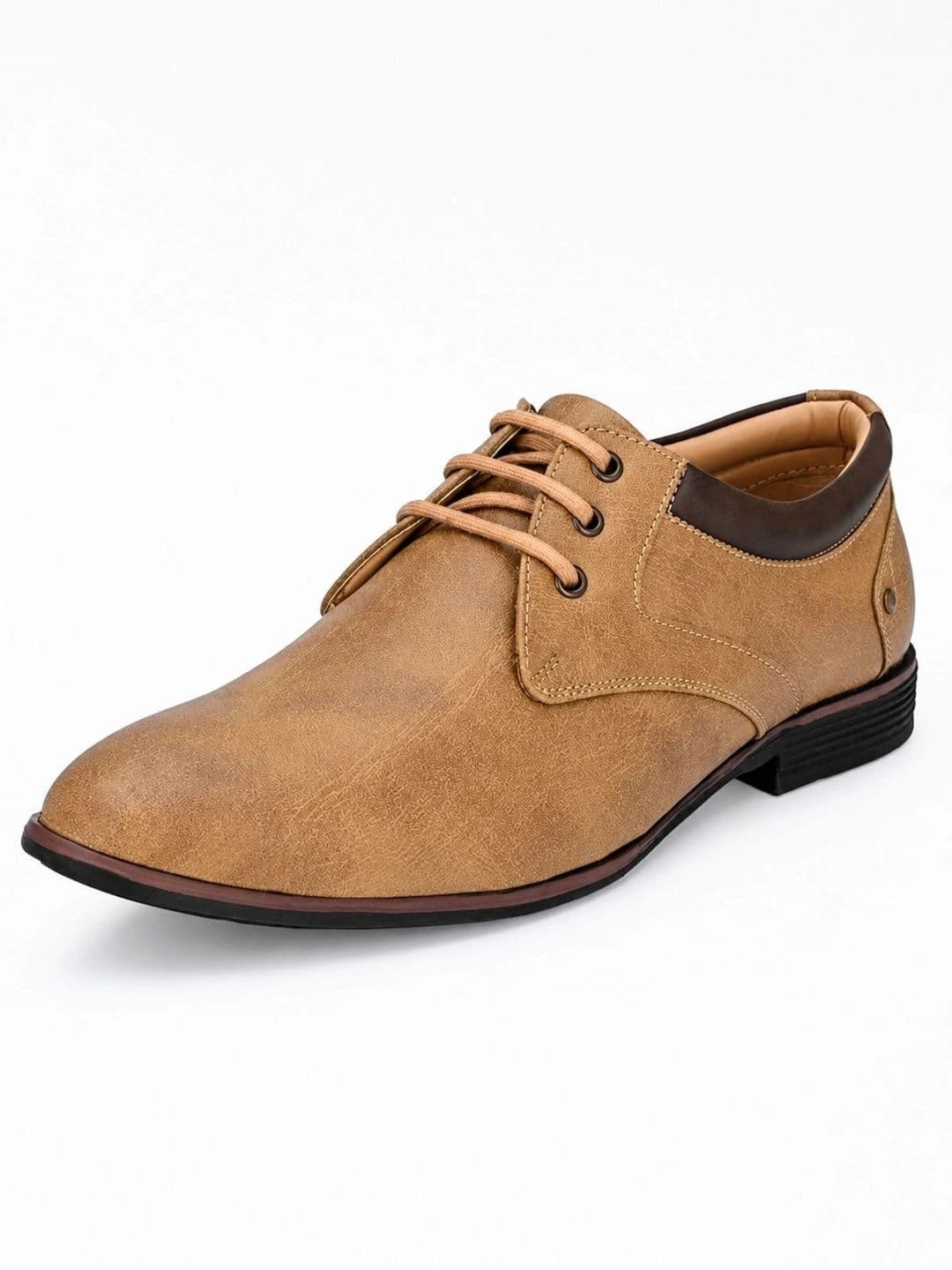 INVICTUS Men Pointed Toe Lace-Ups Formal Derbys - view 1