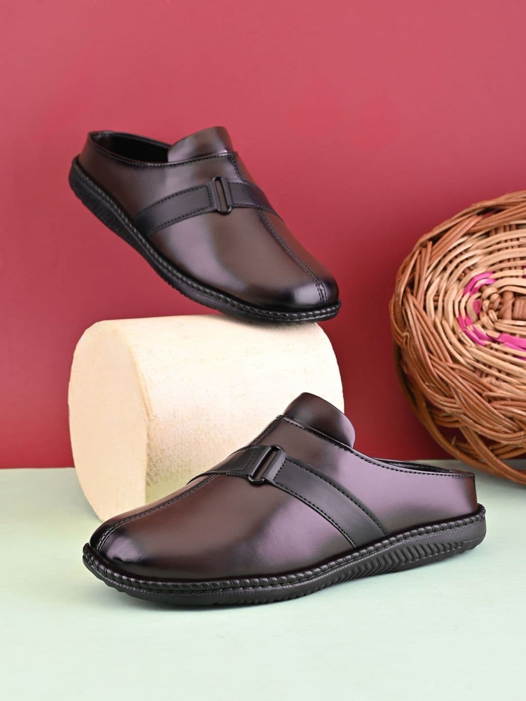 Anouk Men Brown Casual Comfort Sandals - view 1