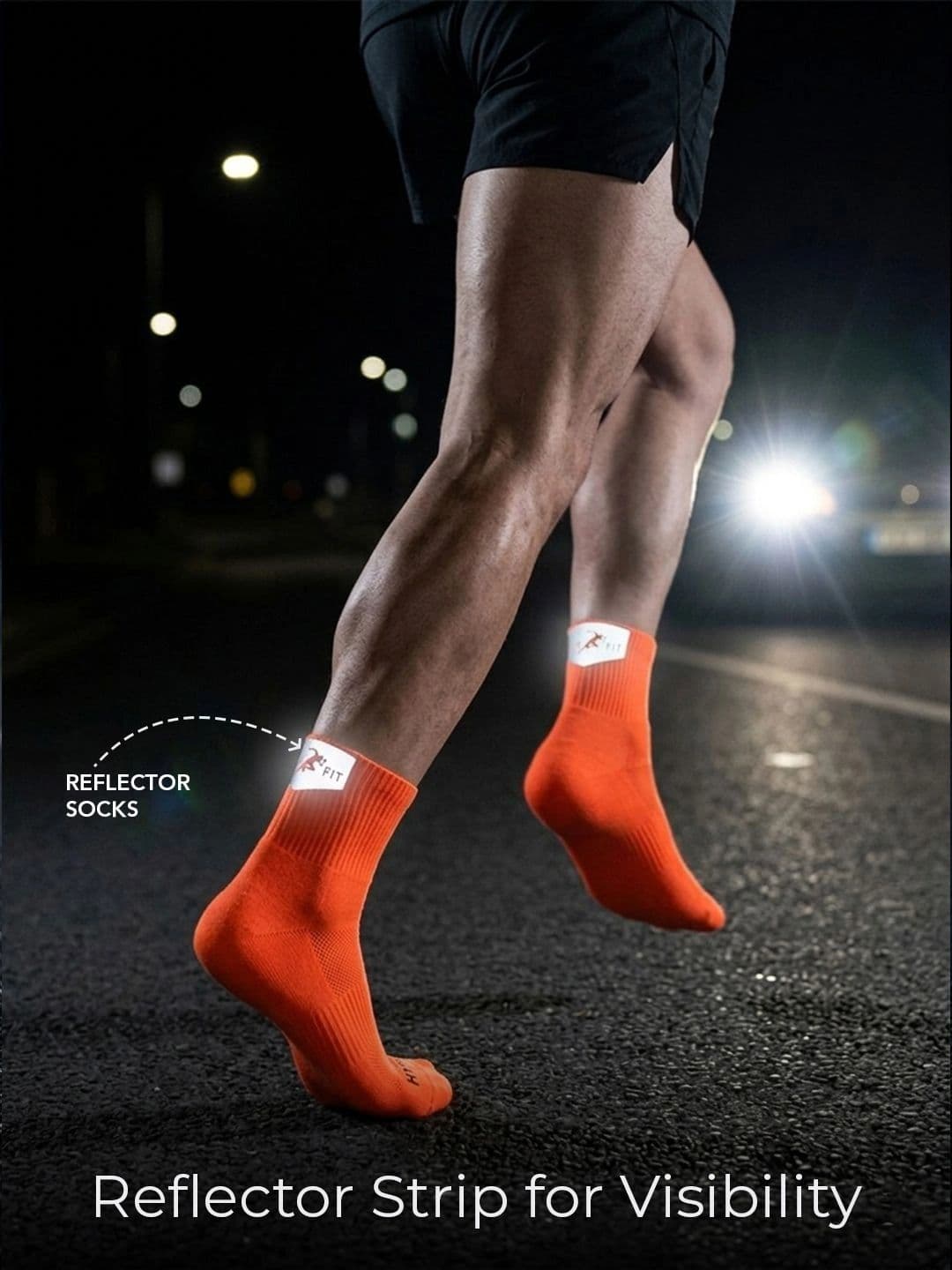 HYPR FIT Men Pack of 2 Multi Cotton Anti-Odour Compression Fit Socks - view 1