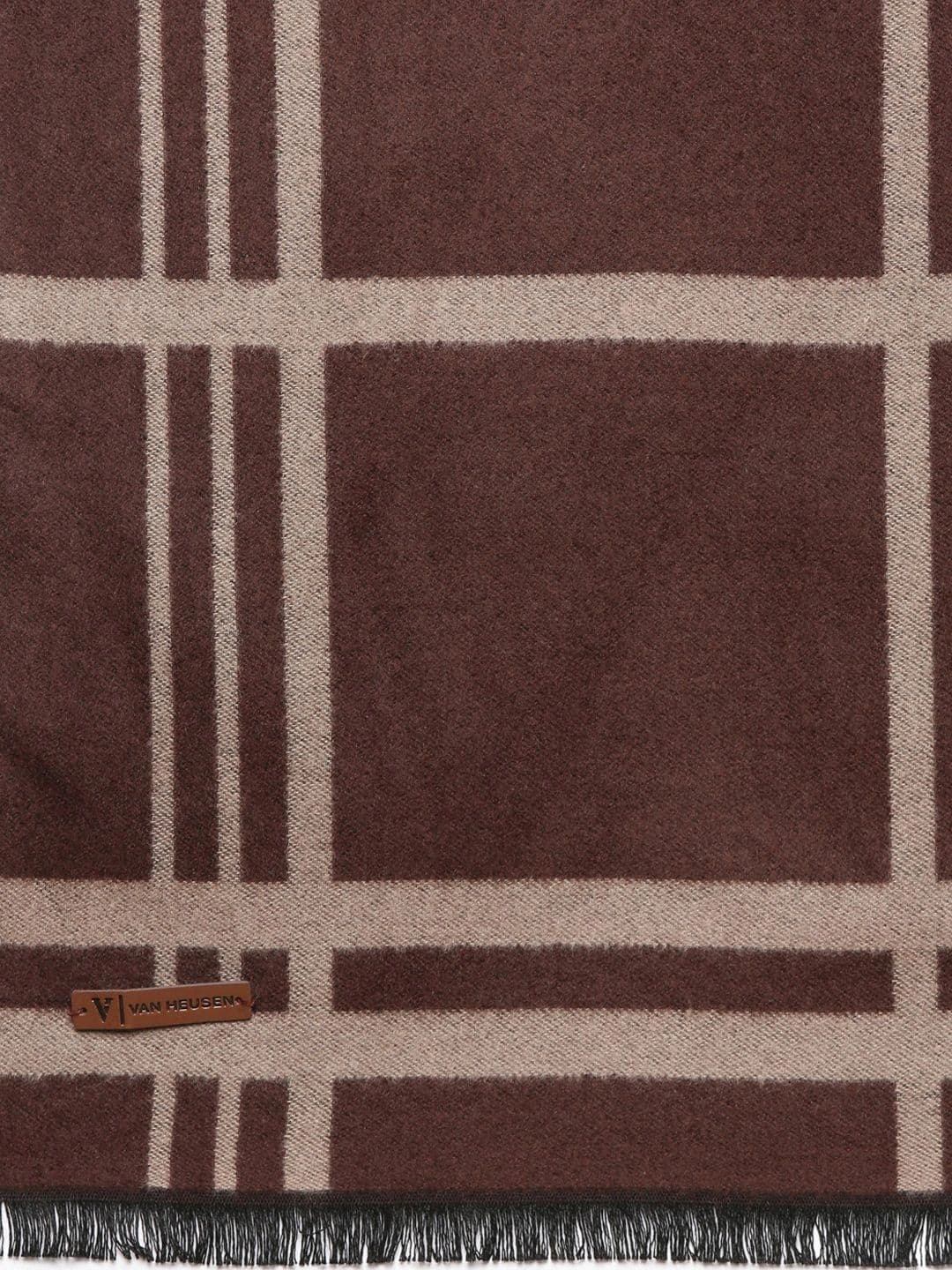 Van Heusen Men Checked Acrylic Mufflers - view 1