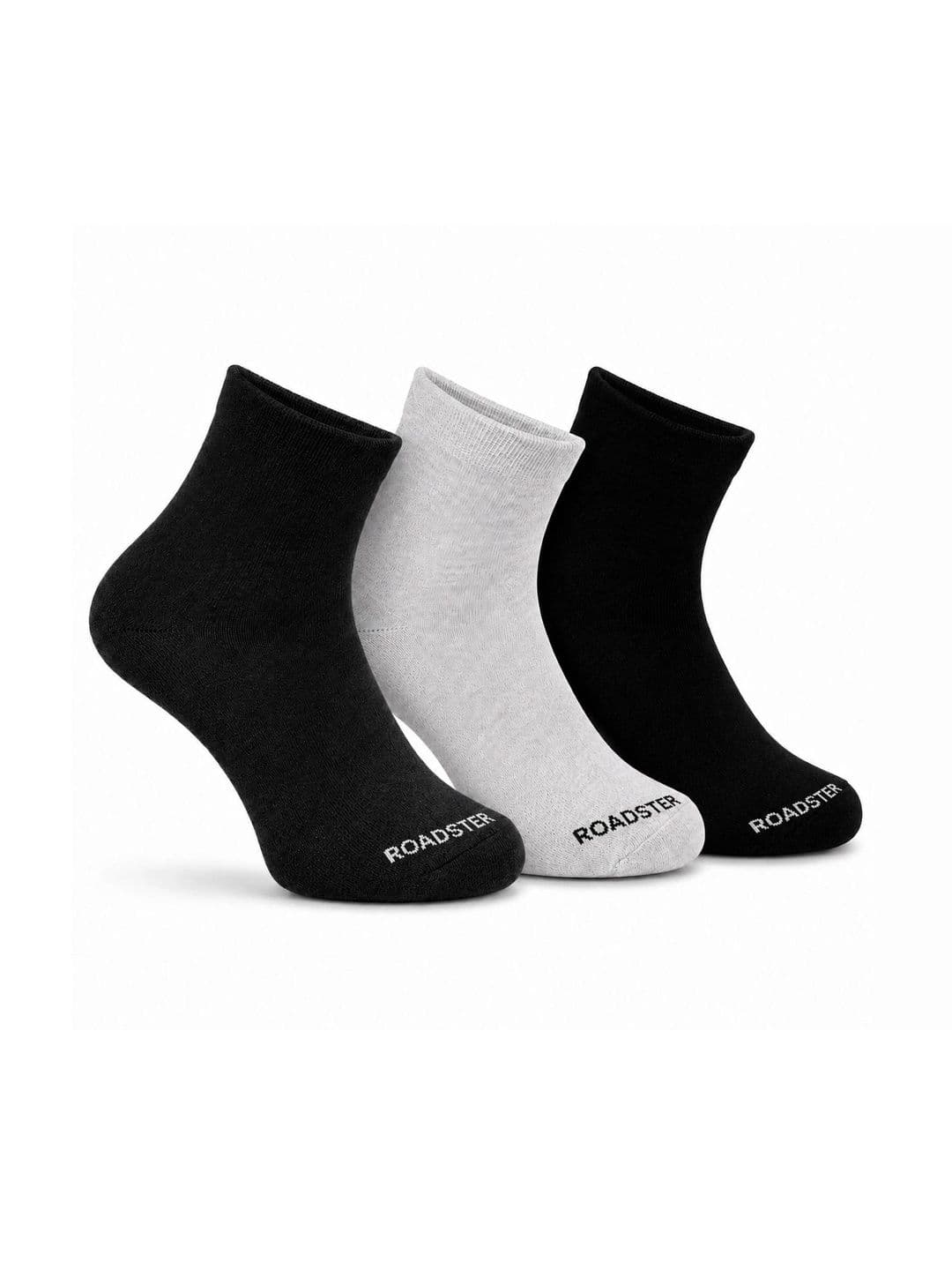 Roadster Men Pack of 3 Cotton Ankle Length Socks - view 1