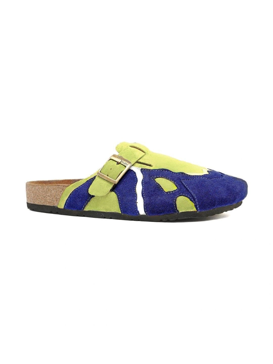 HAND REVOLUTION Men Leather Clogs Sandals - view 1